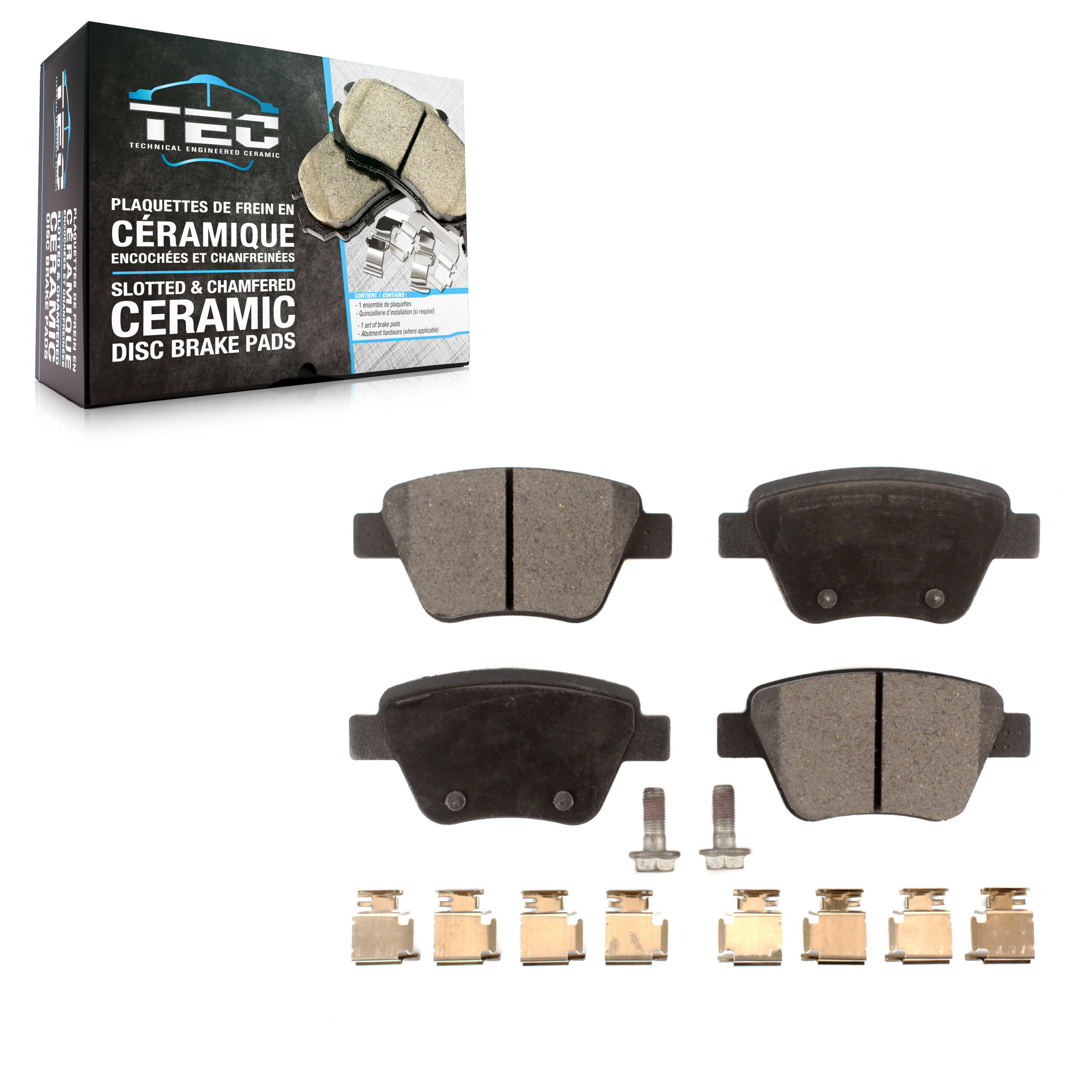 TEC - TEC-1456 - Rear Disc Brake Pad