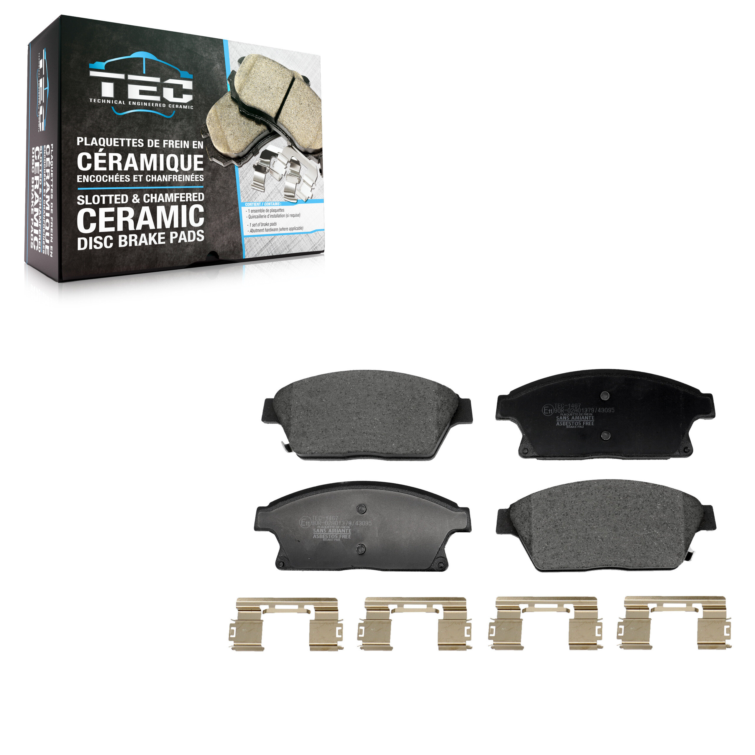 TEC - TEC-1467 - Front Disc Brake Pad