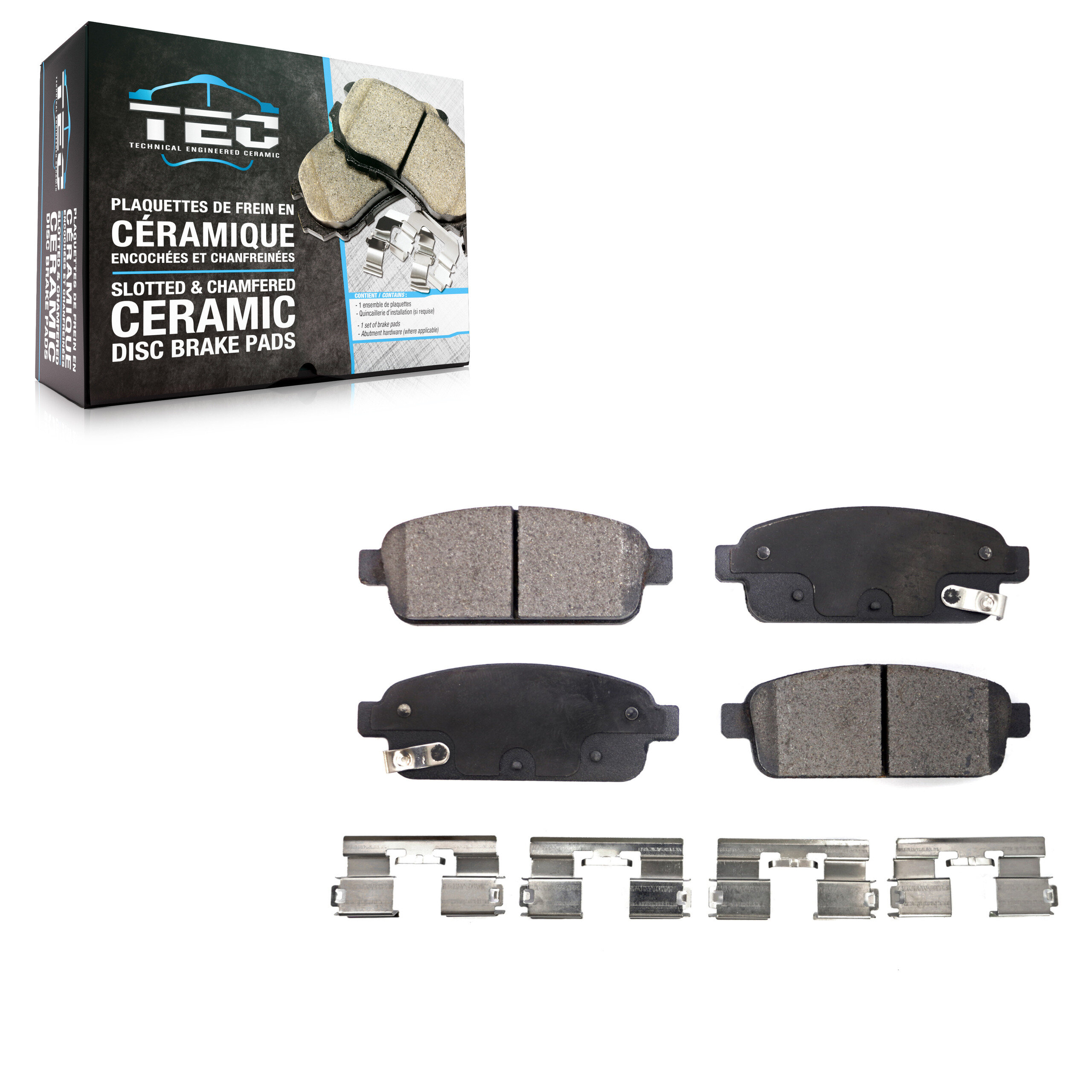 TEC - TEC-1468 - Rear Disc Brake Pad