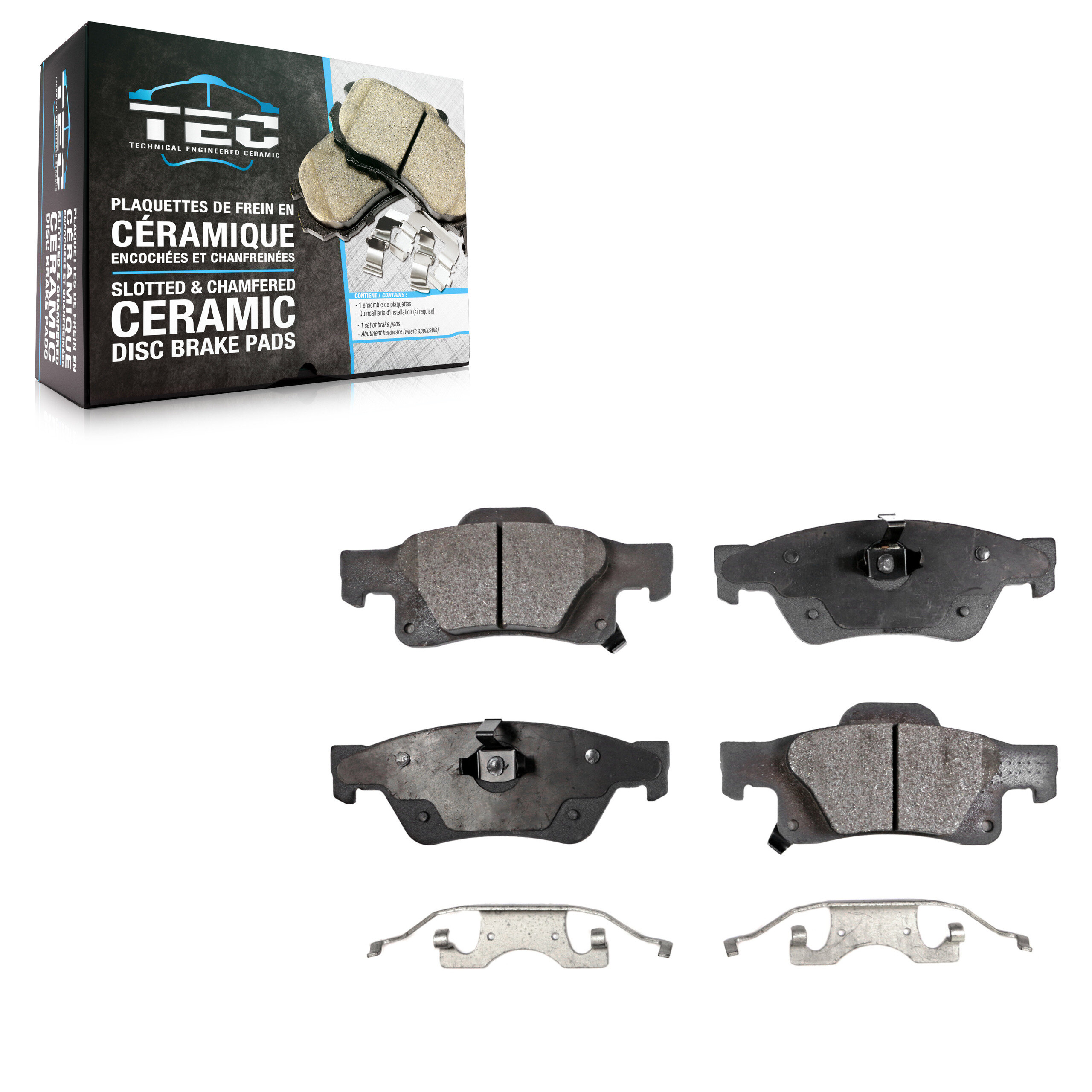 TEC - TEC-1498 - Rear Disc Brake Pad