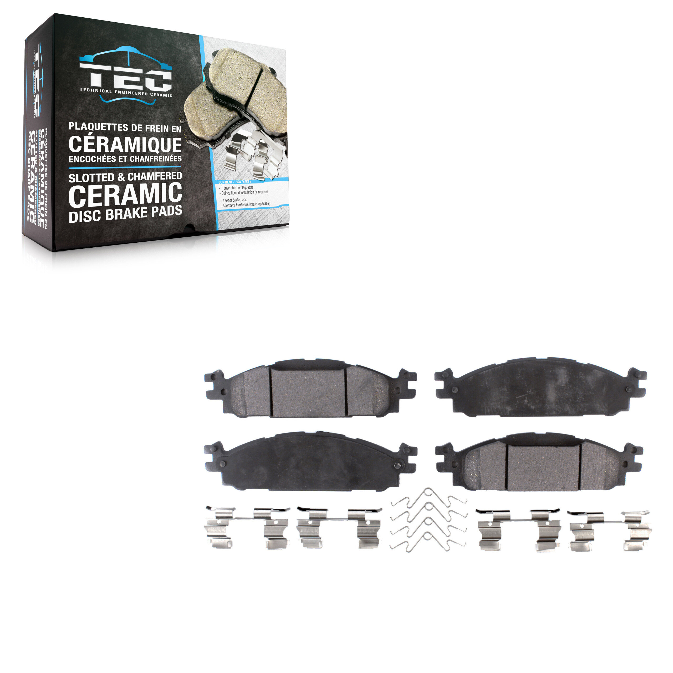 TEC - TEC-1508 - Front Disc Brake Pad