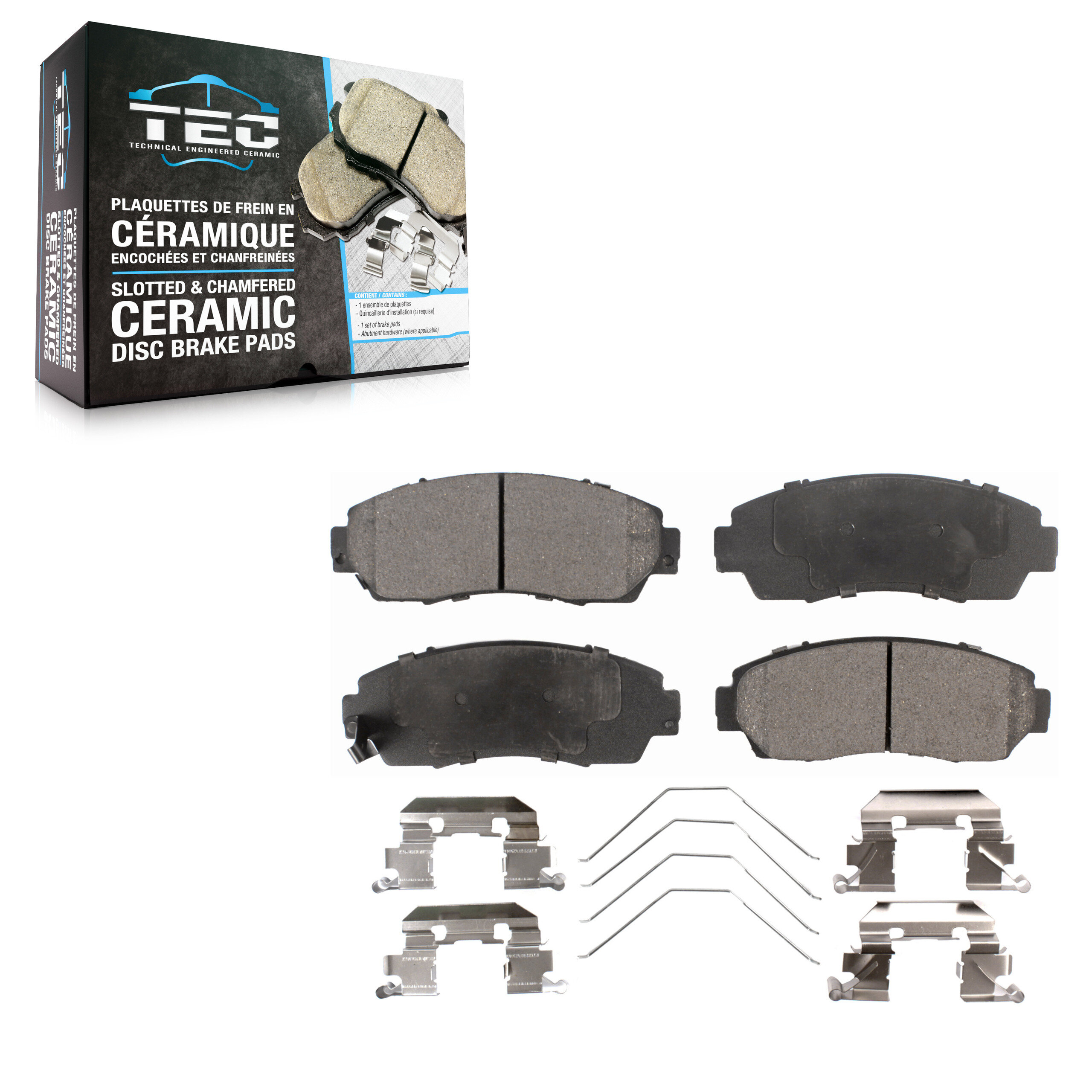 TEC - TEC-1521 - Front Disc Brake Pad