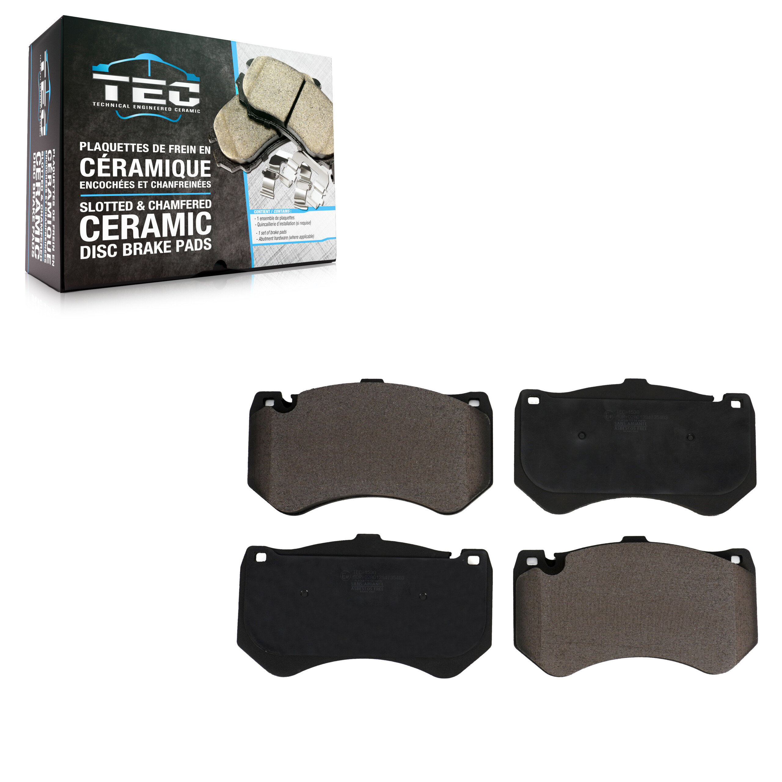 TEC - TEC-1530 - Front Disc Brake Pad