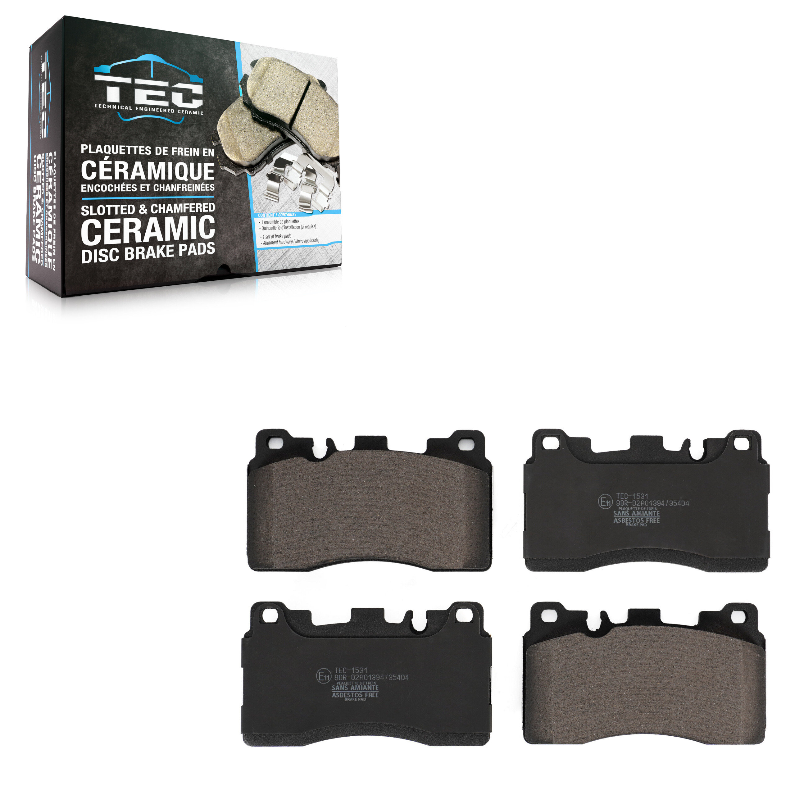TEC - TEC-1531 - Rear Disc Brake Pad