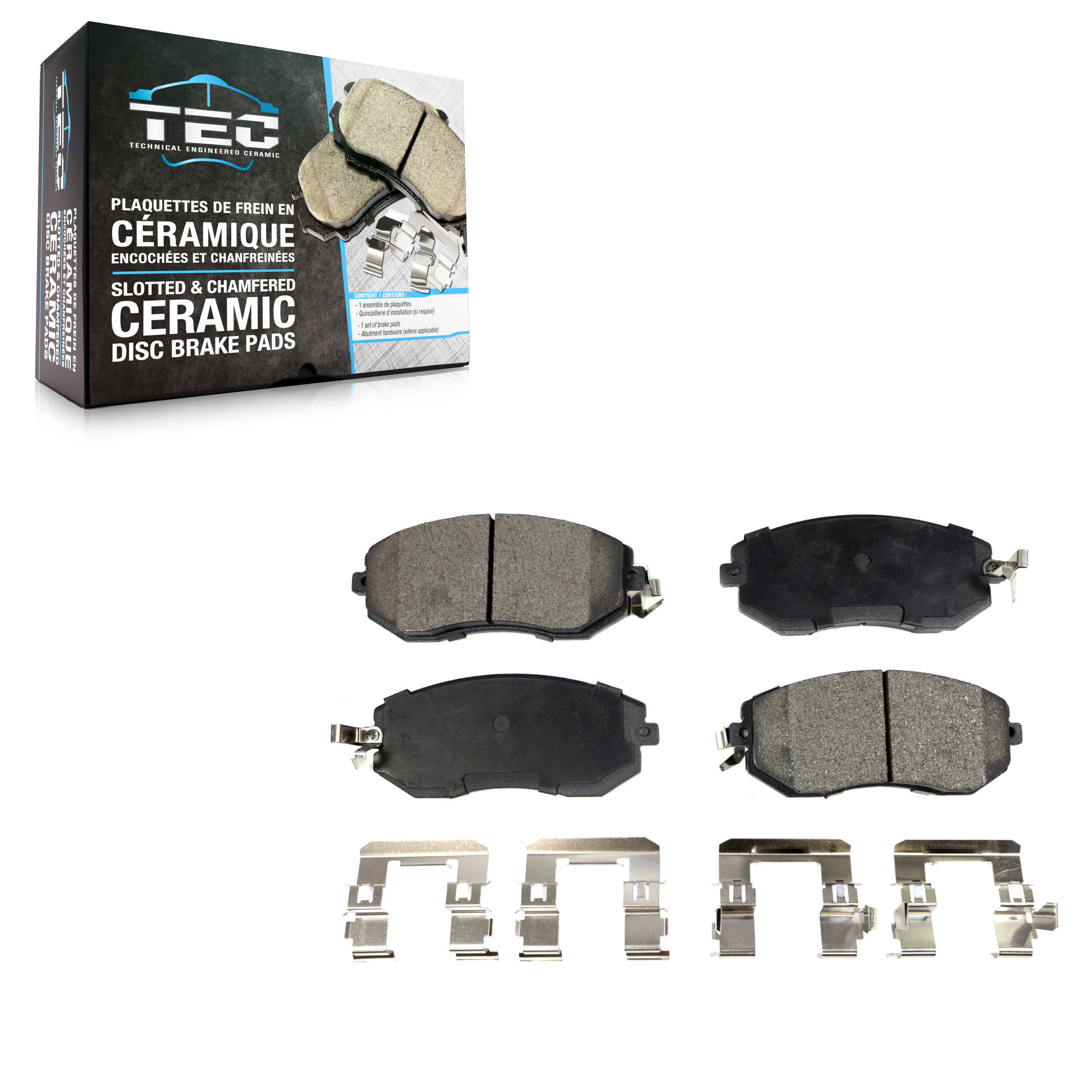TEC - TEC-1539 - Front Disc Brake Pad