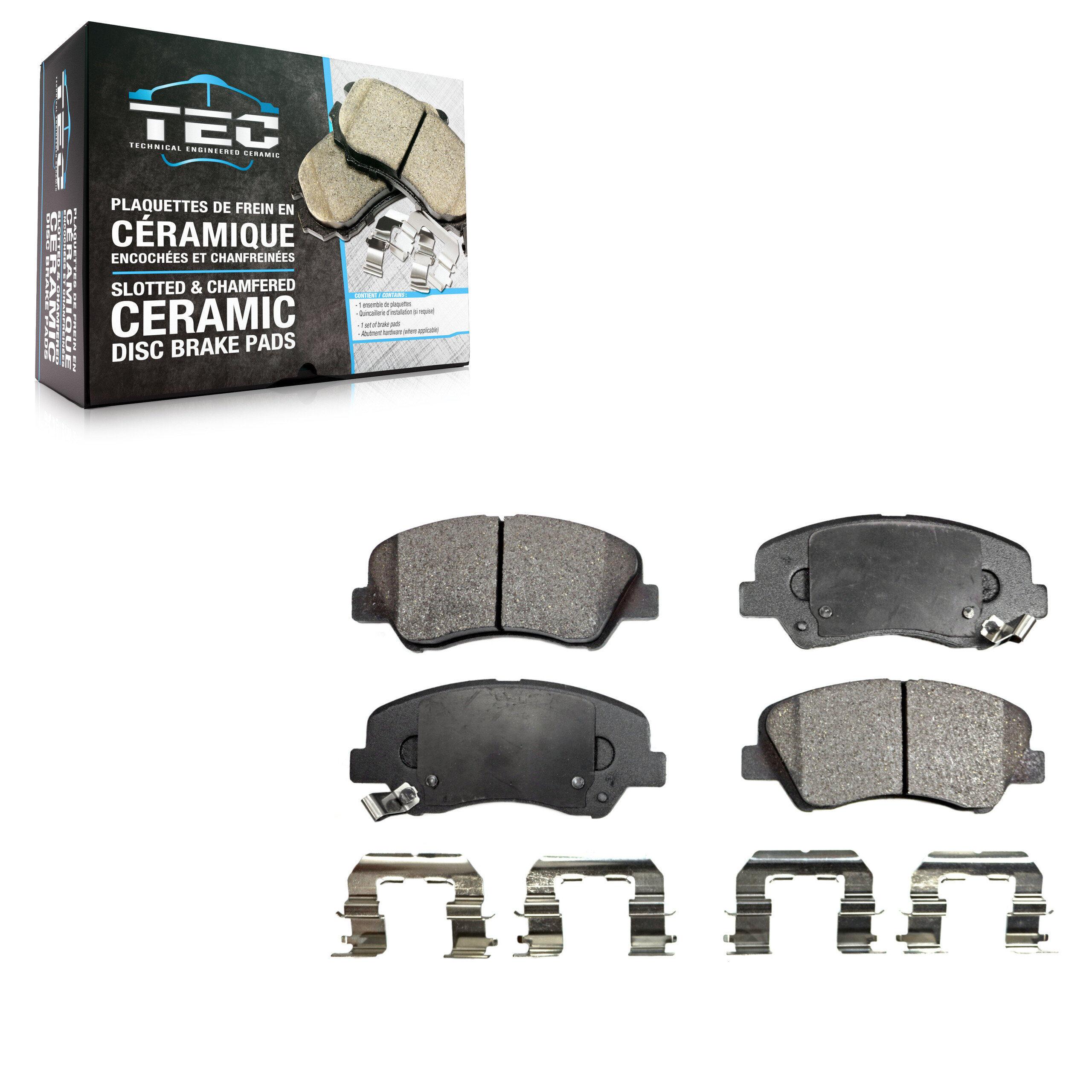 TEC - TEC-1543 - Front Disc Brake Pad