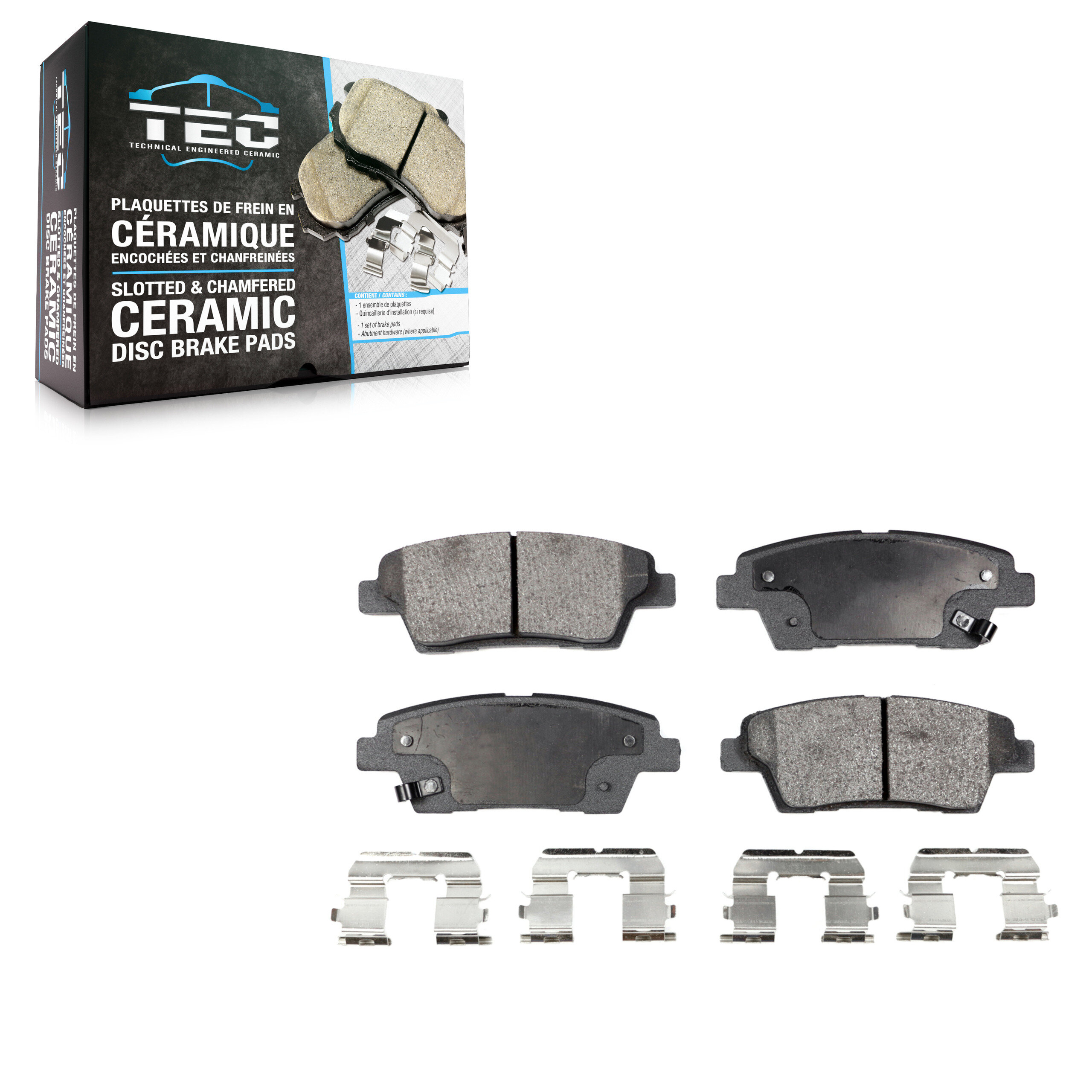 TEC - TEC-1551 - Rear Disc Brake Pad