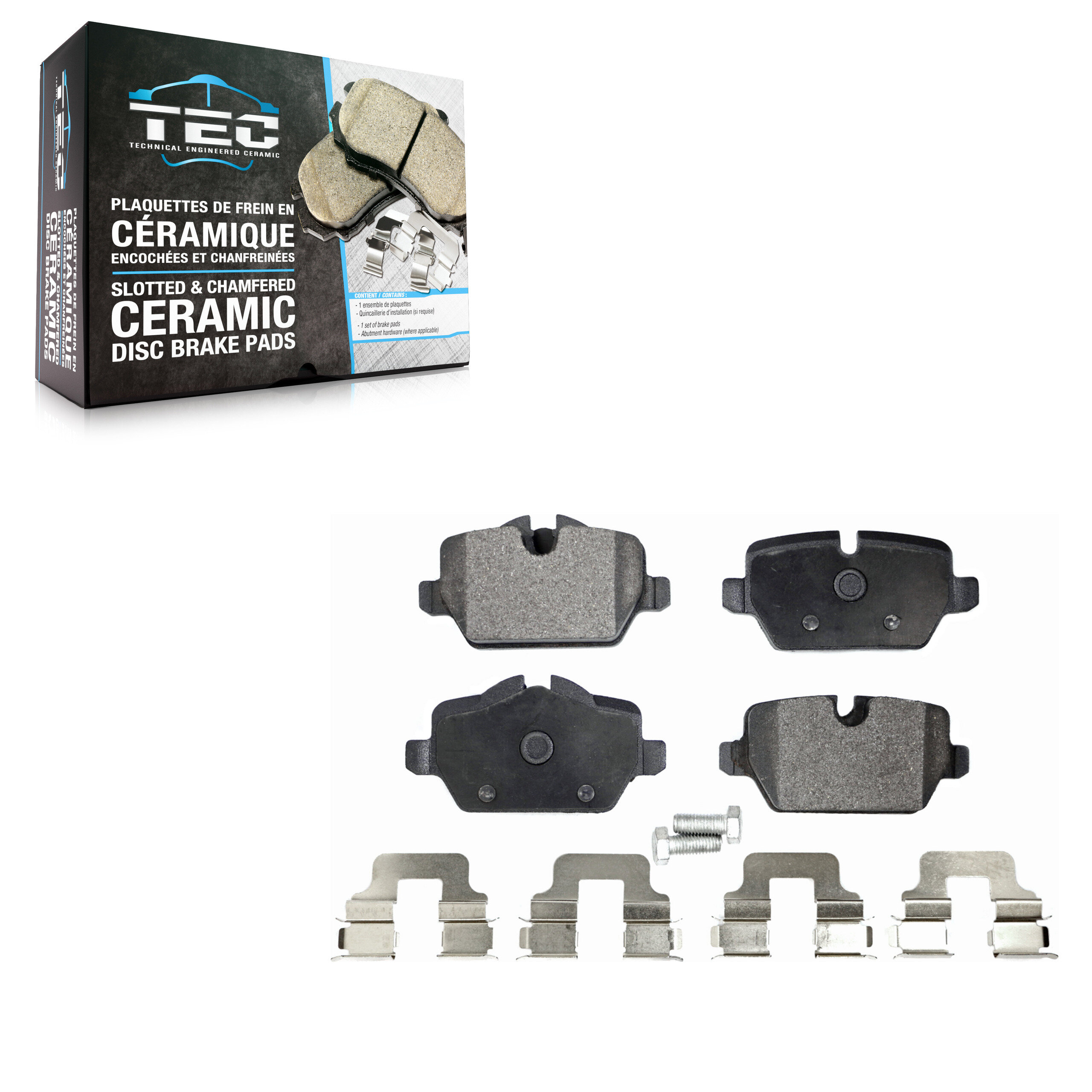 TEC - TEC-1554 - Rear Disc Brake Pad