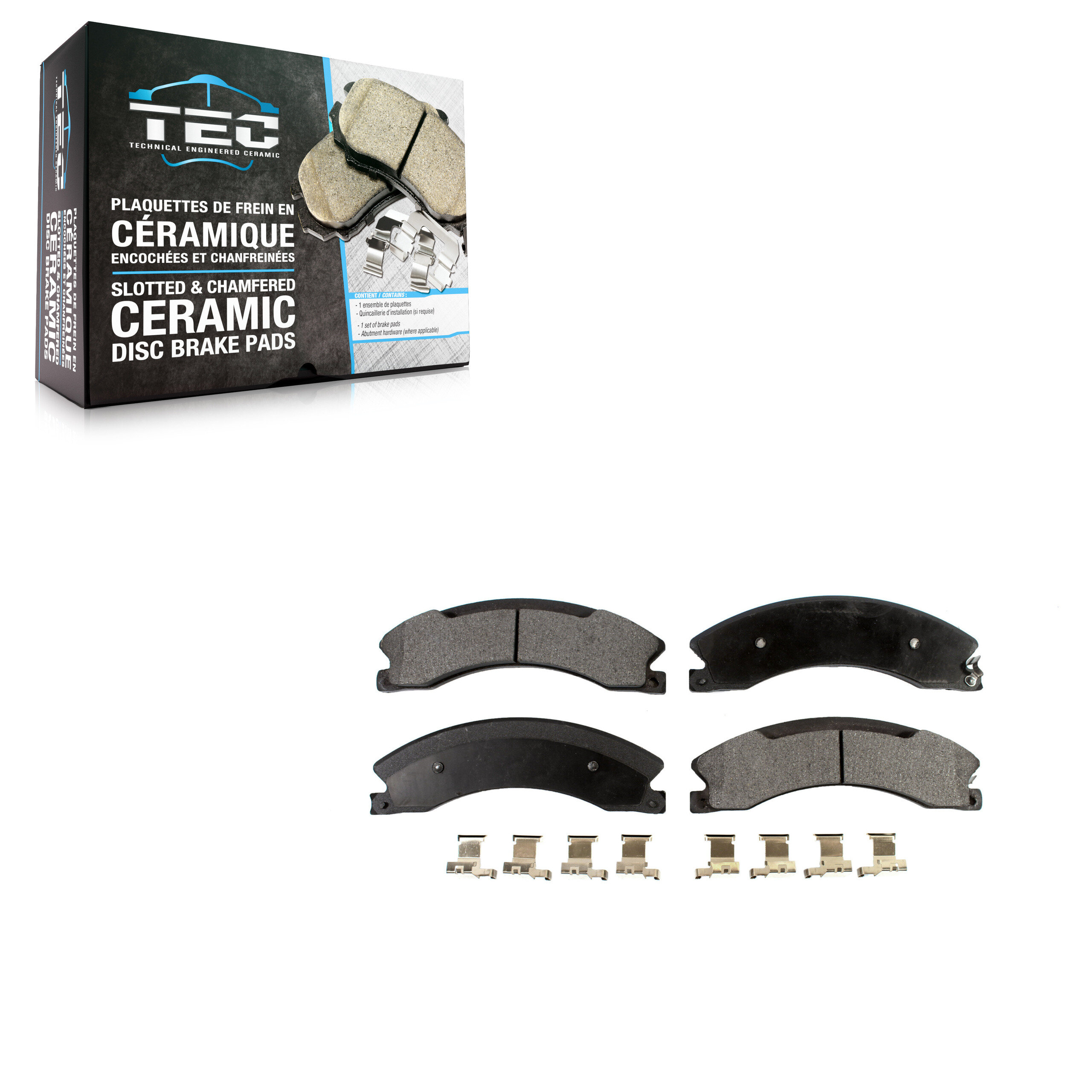 TEC - TEC-1565A - Rear Disc Brake Pad