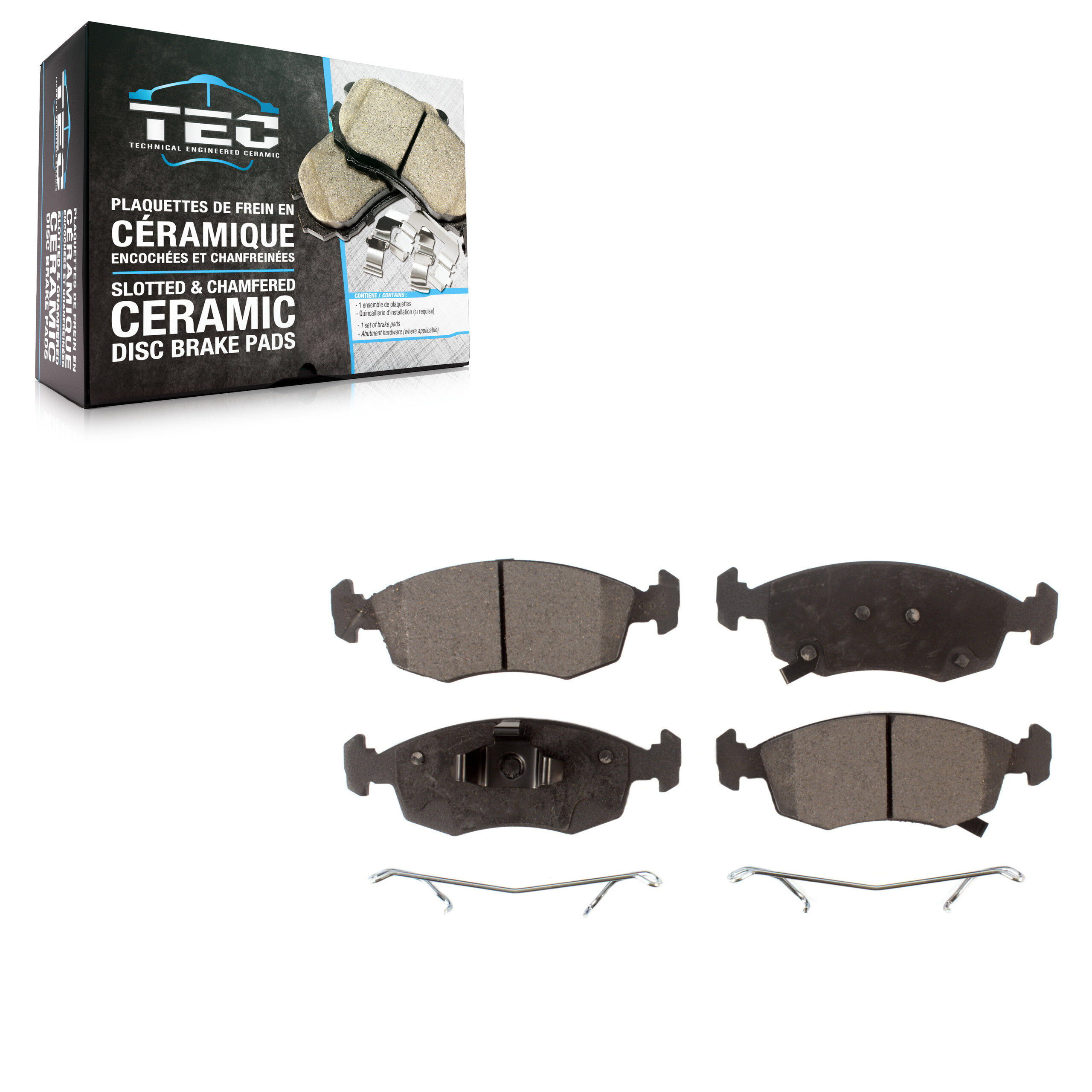 TEC - TEC-1568 - Front Disc Brake Pad