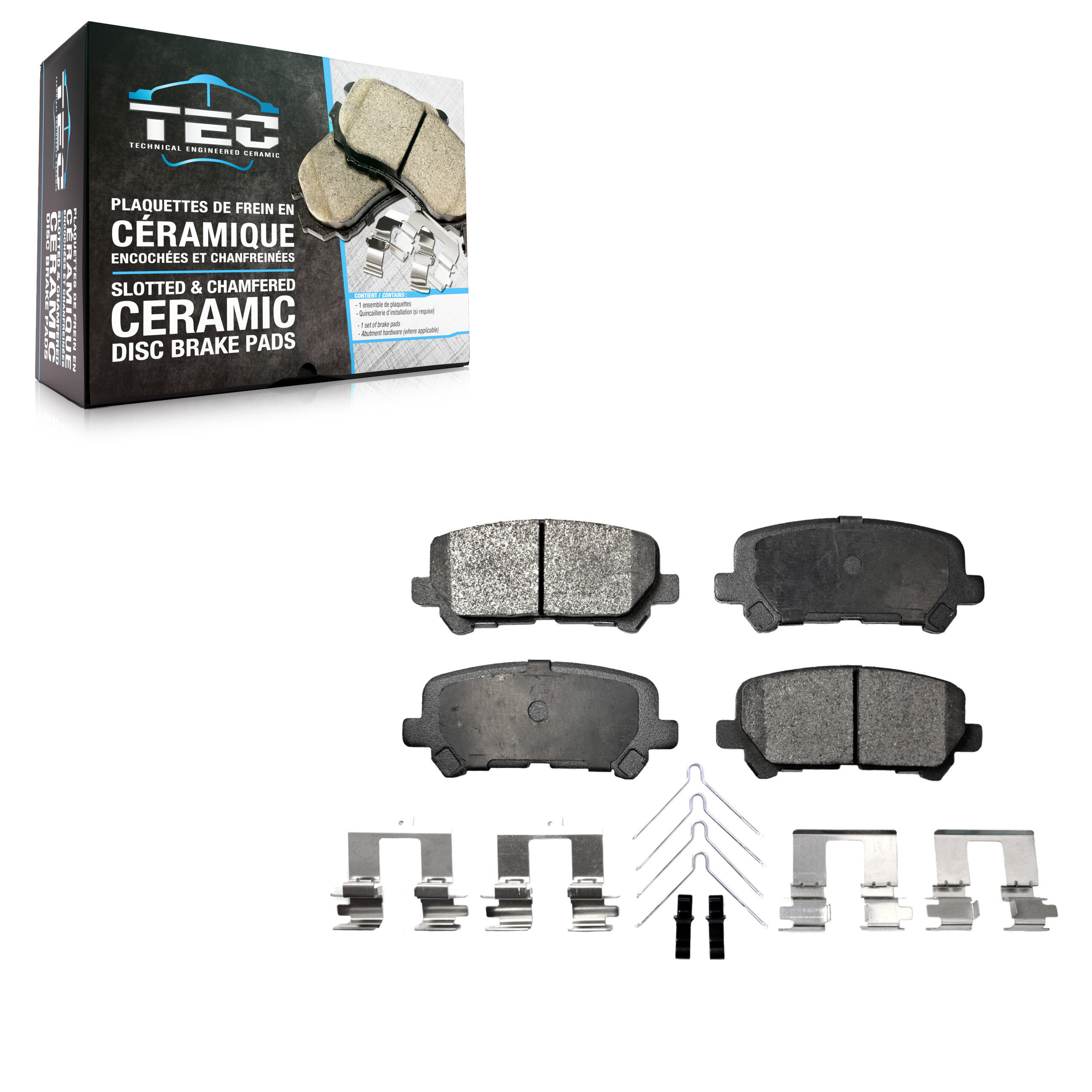 TEC - TEC-1585 - Rear Disc Brake Pad