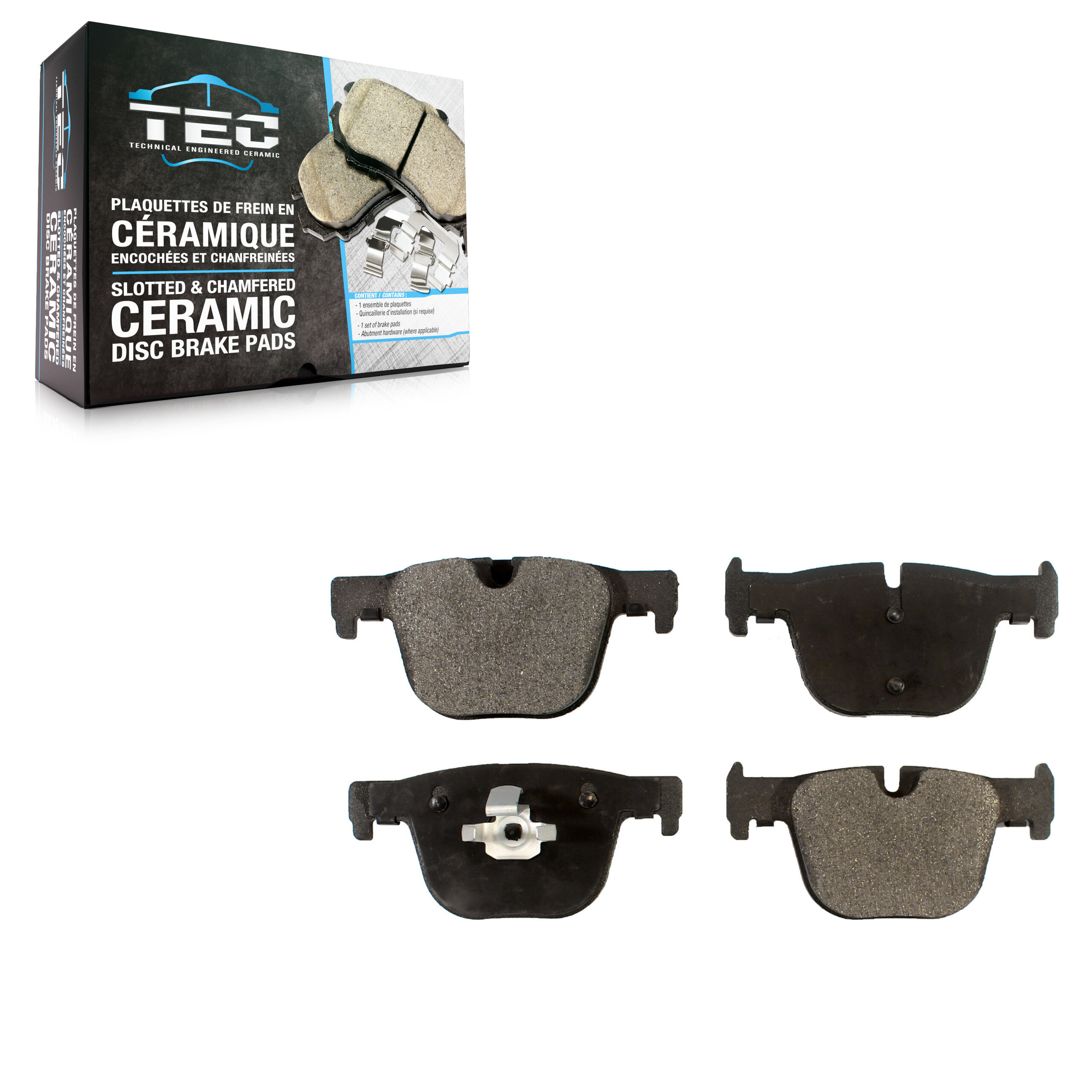 TEC - TEC-1610 - Rear Disc Brake Pad