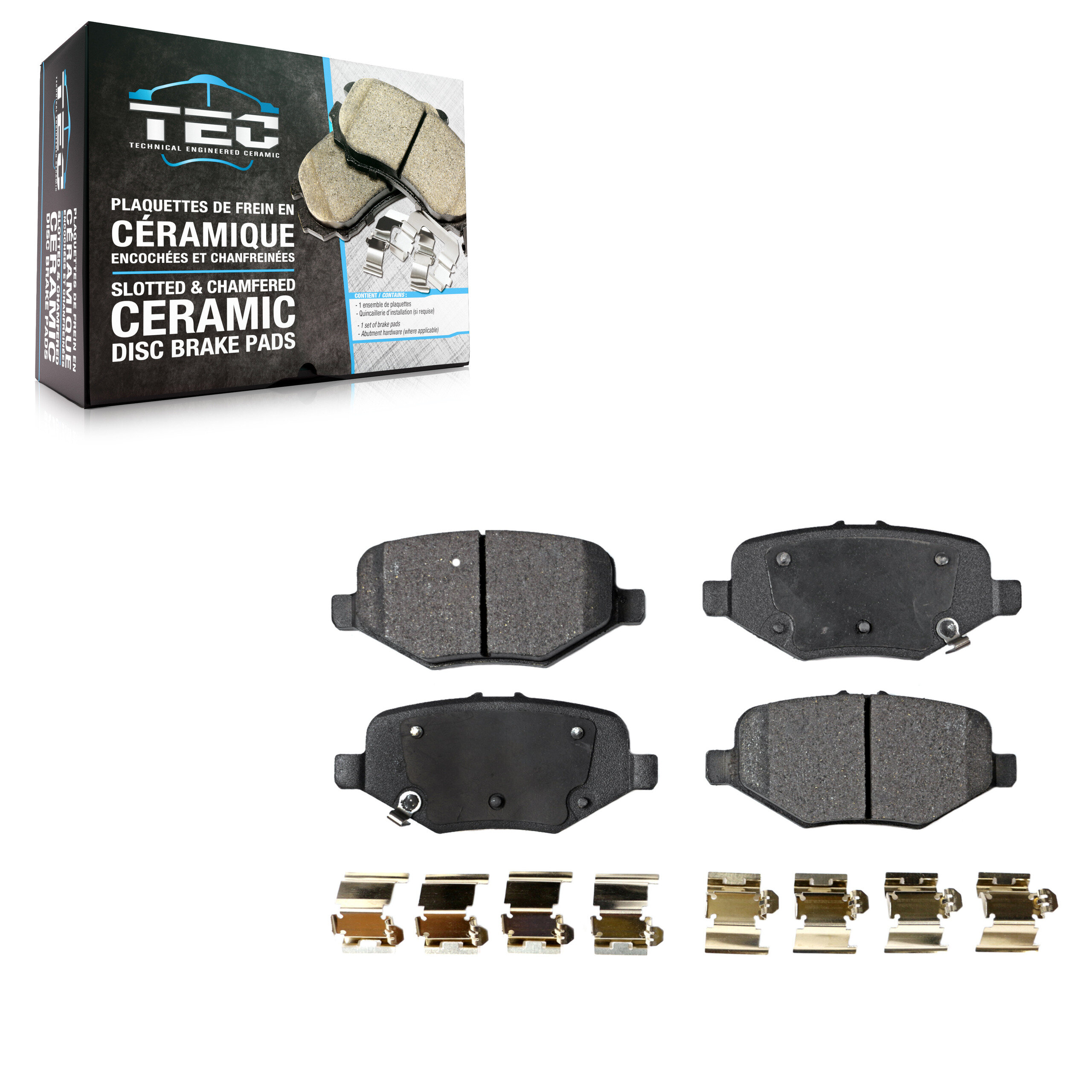 TEC - TEC-1612 - Rear Disc Brake Pad