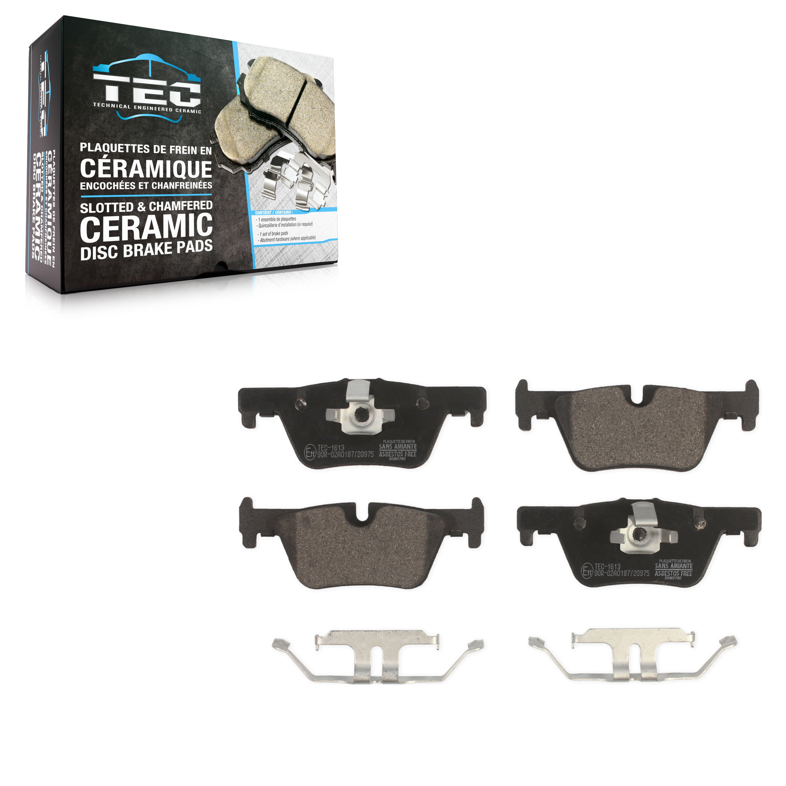 TEC - TEC-1613 - Rear Disc Brake Pad