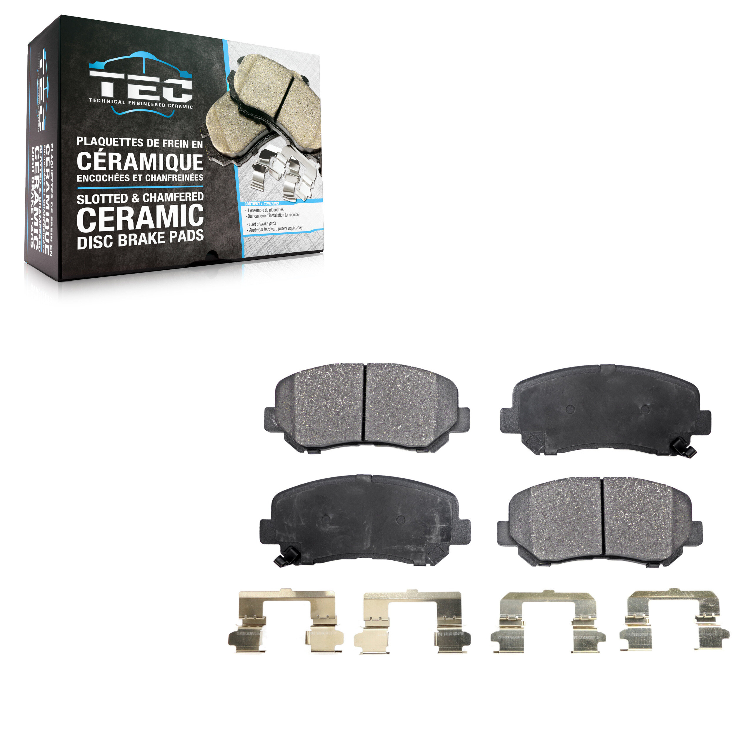 TEC - TEC-1623 - Front Disc Brake Pad