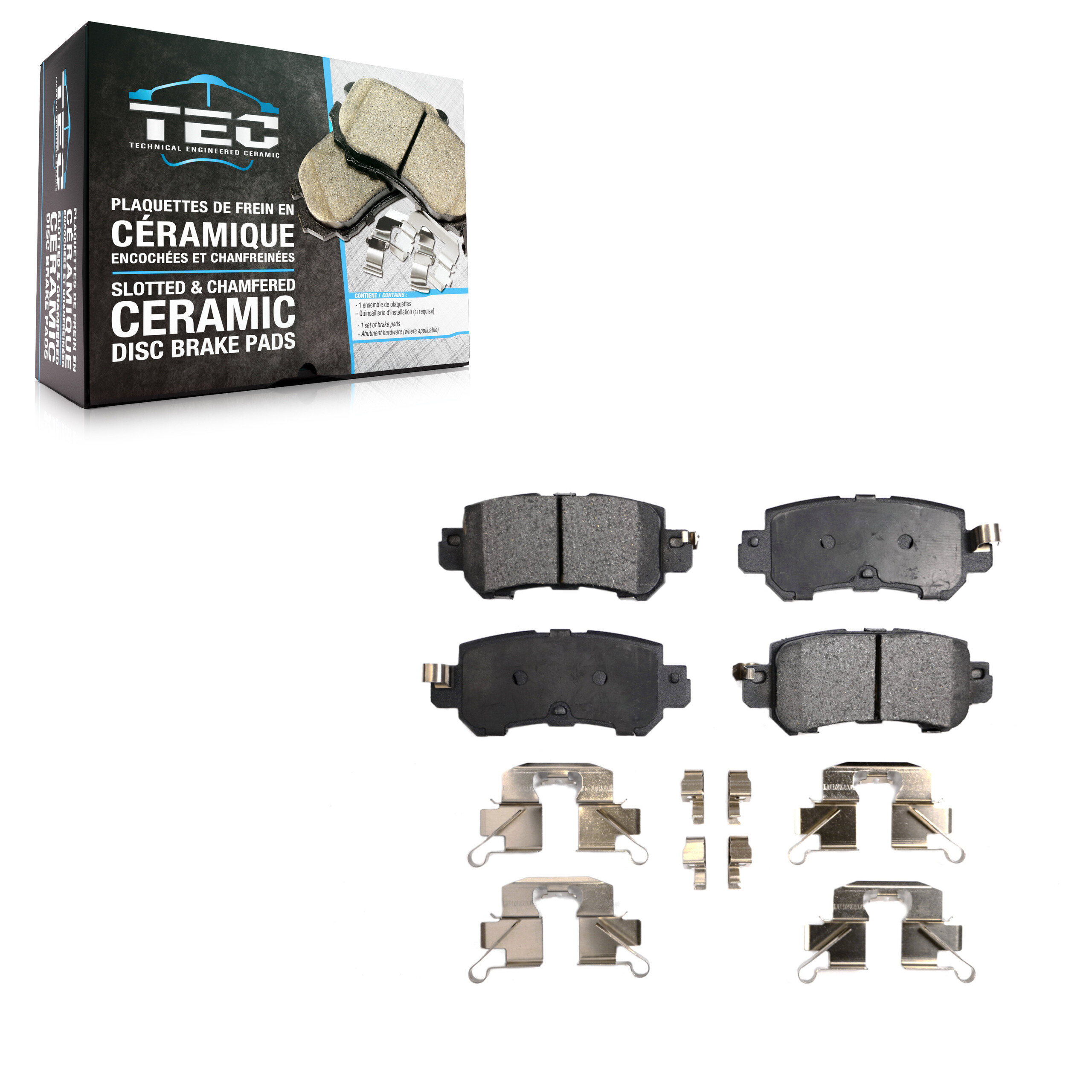 TEC - TEC-1624 - Rear Disc Brake Pad
