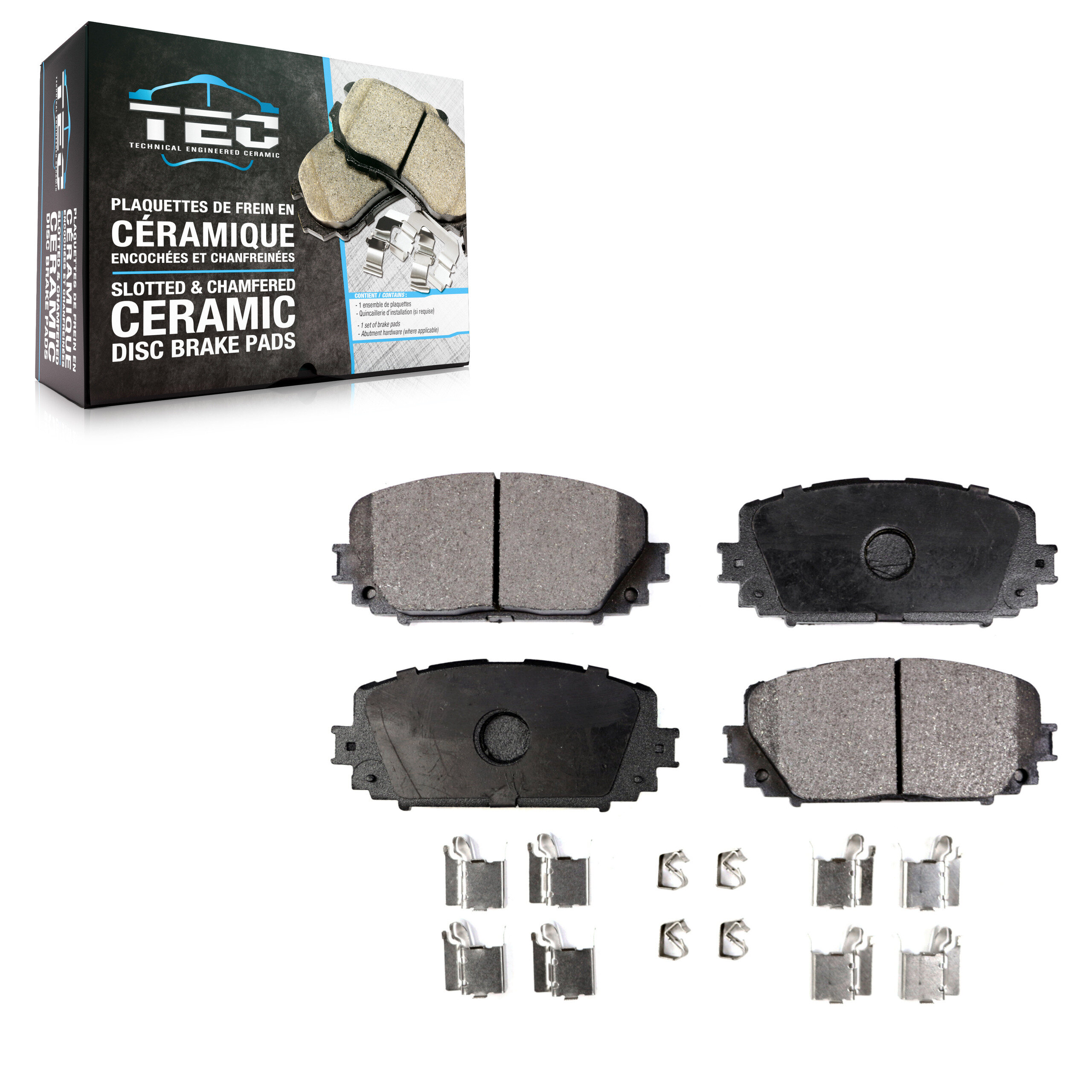 TEC - TEC-1628 - Front Disc Brake Pad