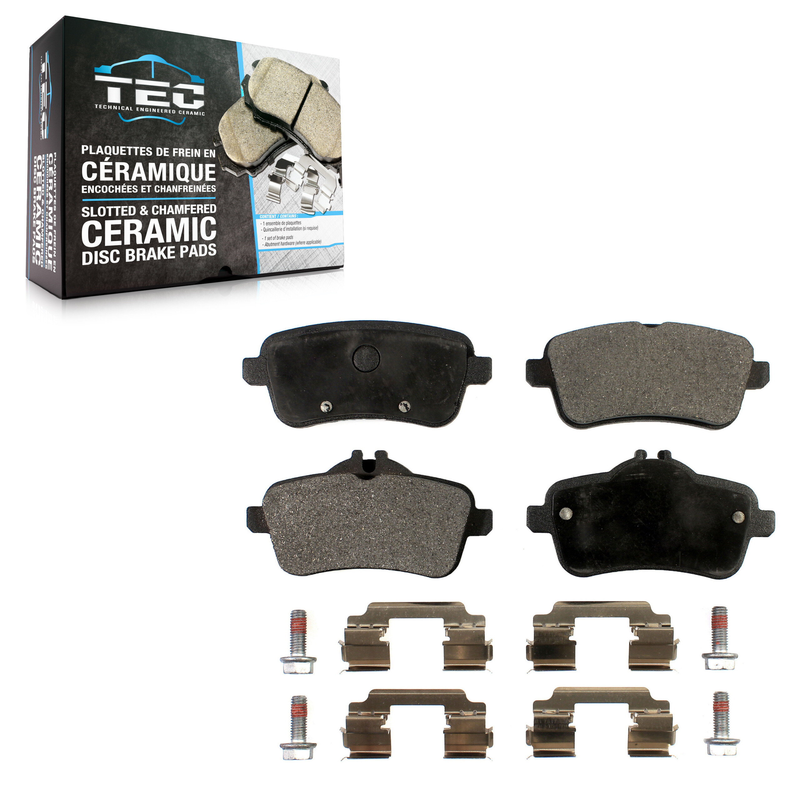TEC - TEC-1630 - Rear Disc Brake Pad