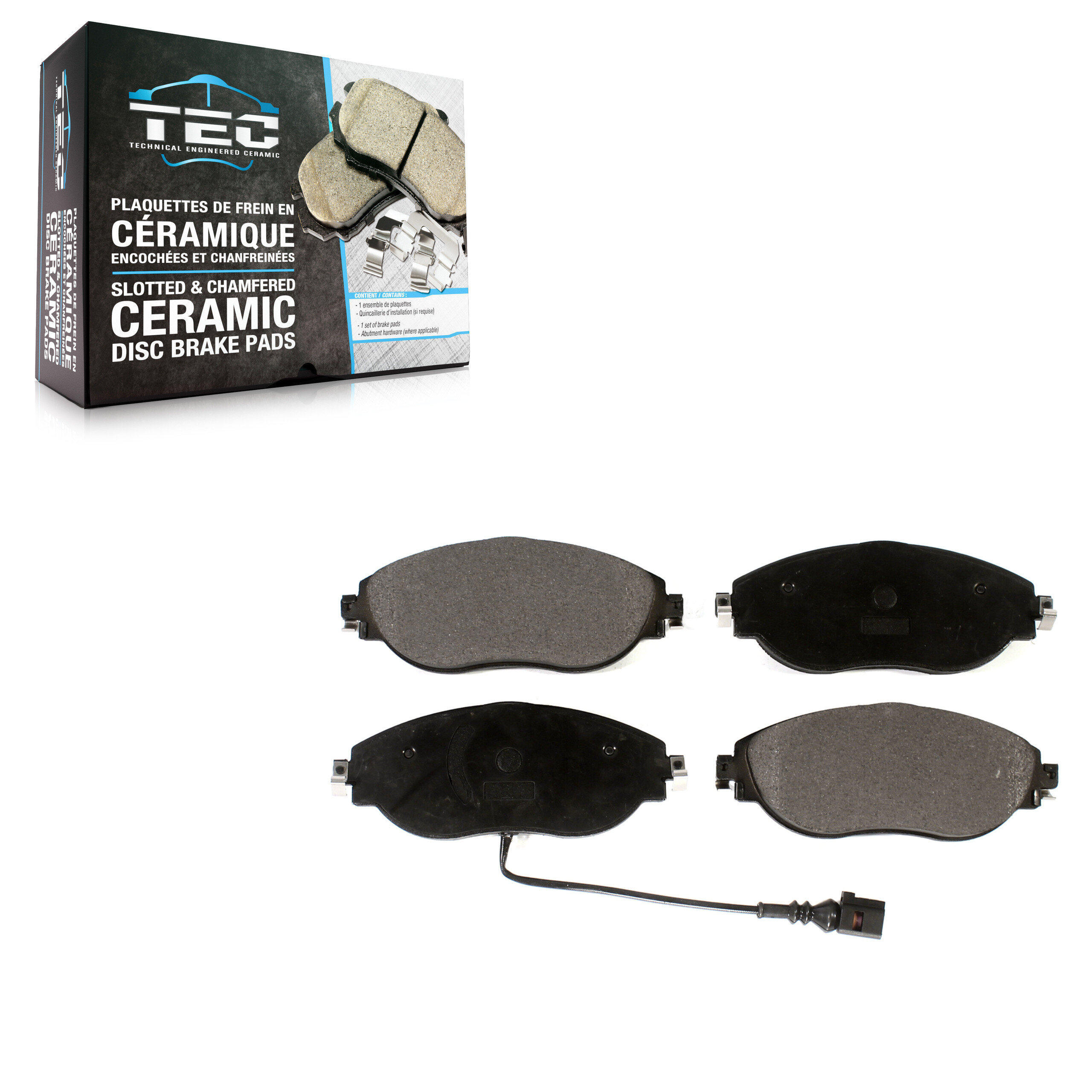 TEC - TEC-1633A - Front Disc Brake Pad