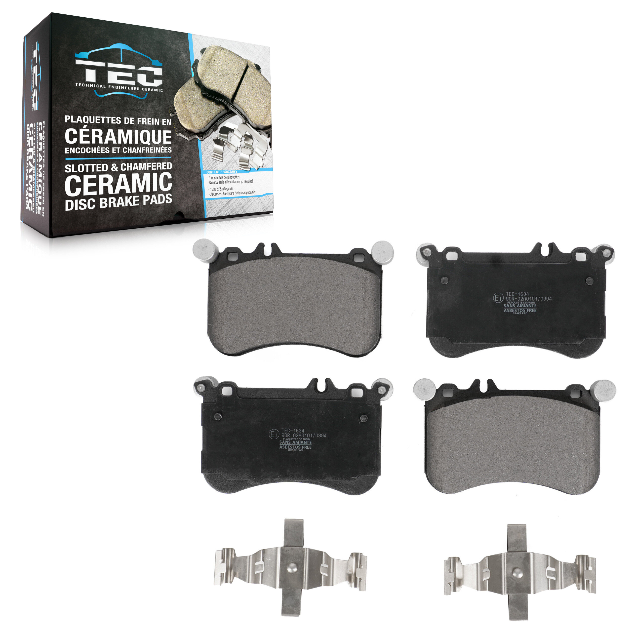 TEC - TEC-1634 - Front Disc Brake Pad