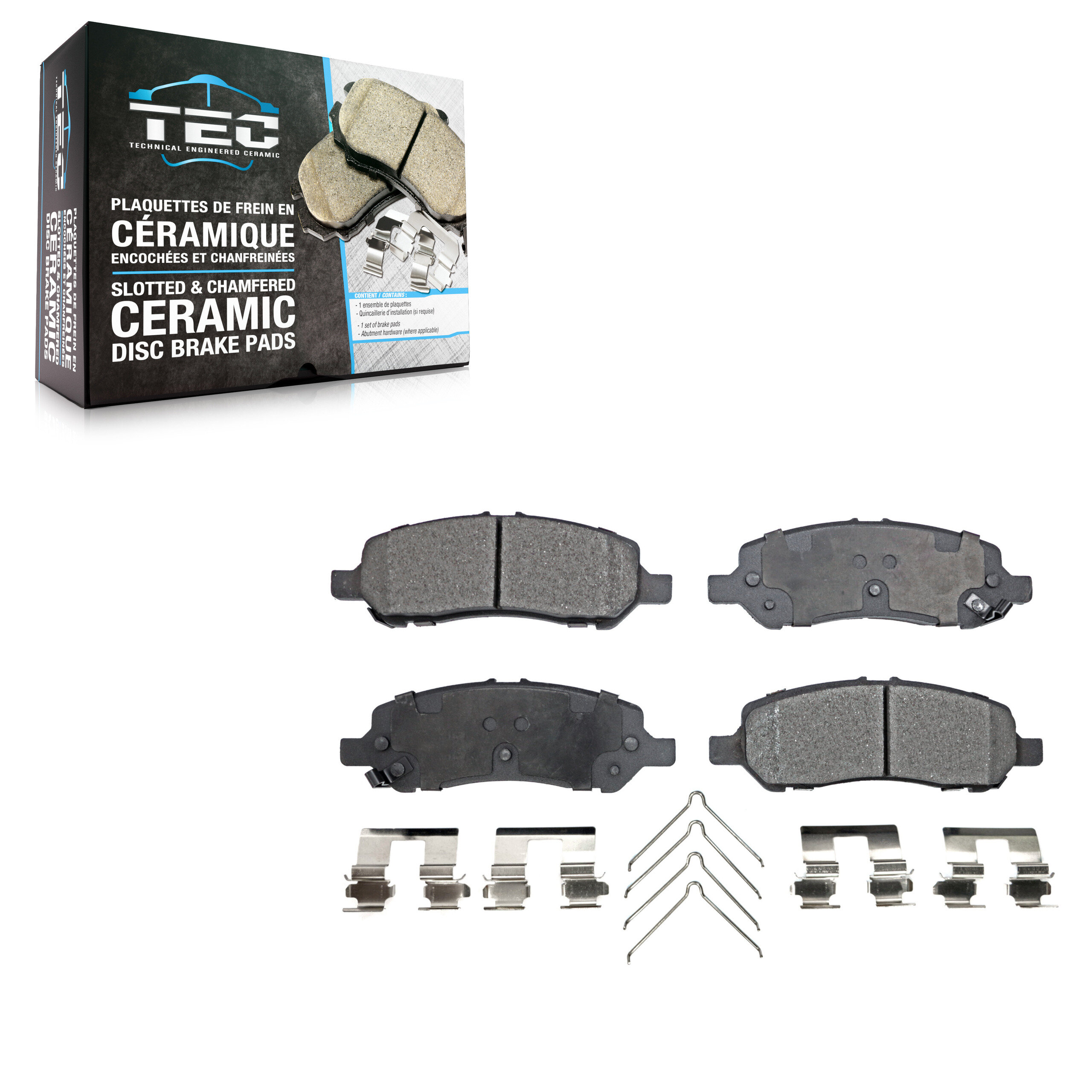 TEC - TEC-1647 - Rear Disc Brake Pad