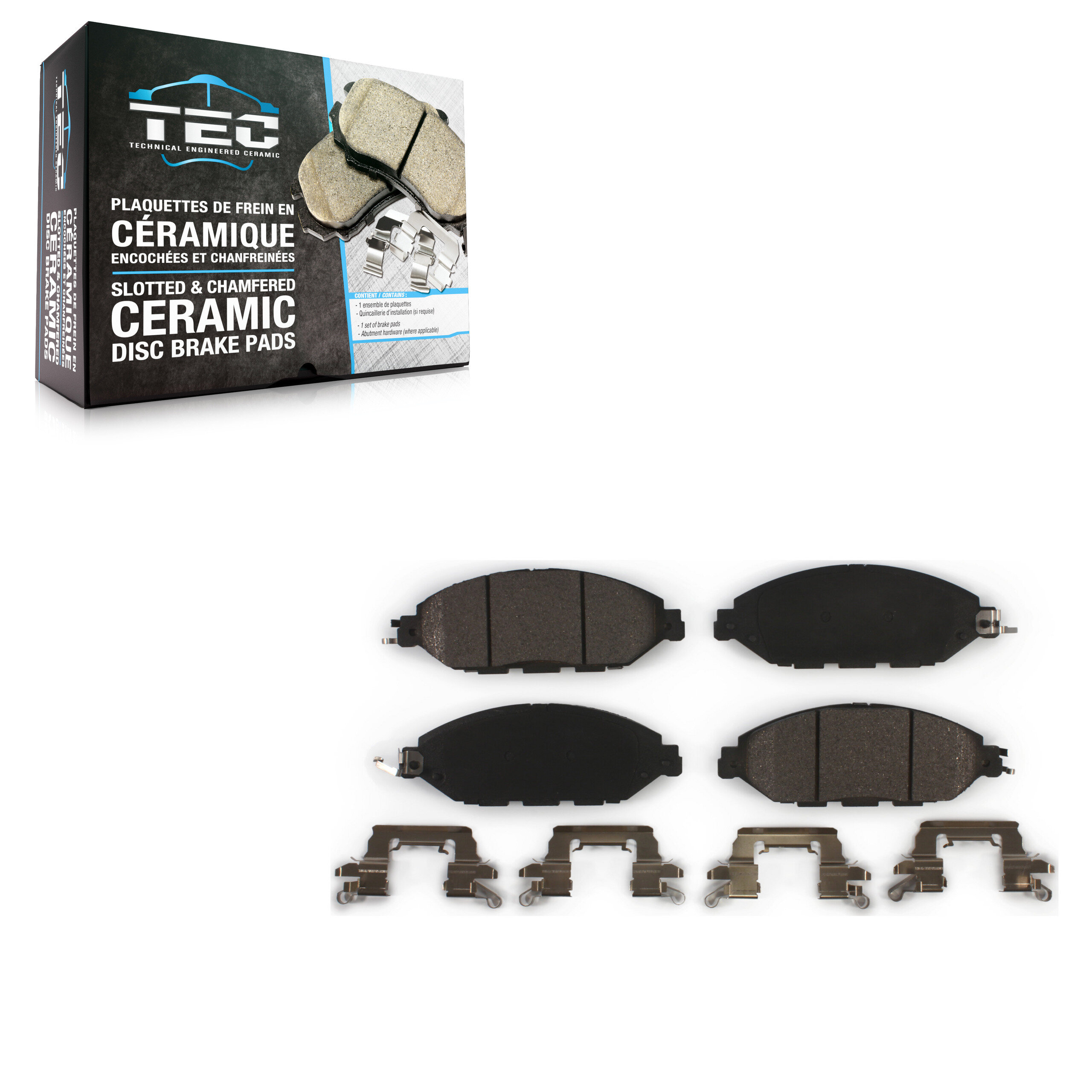 TEC - TEC-1649 - Front Disc Brake Pad