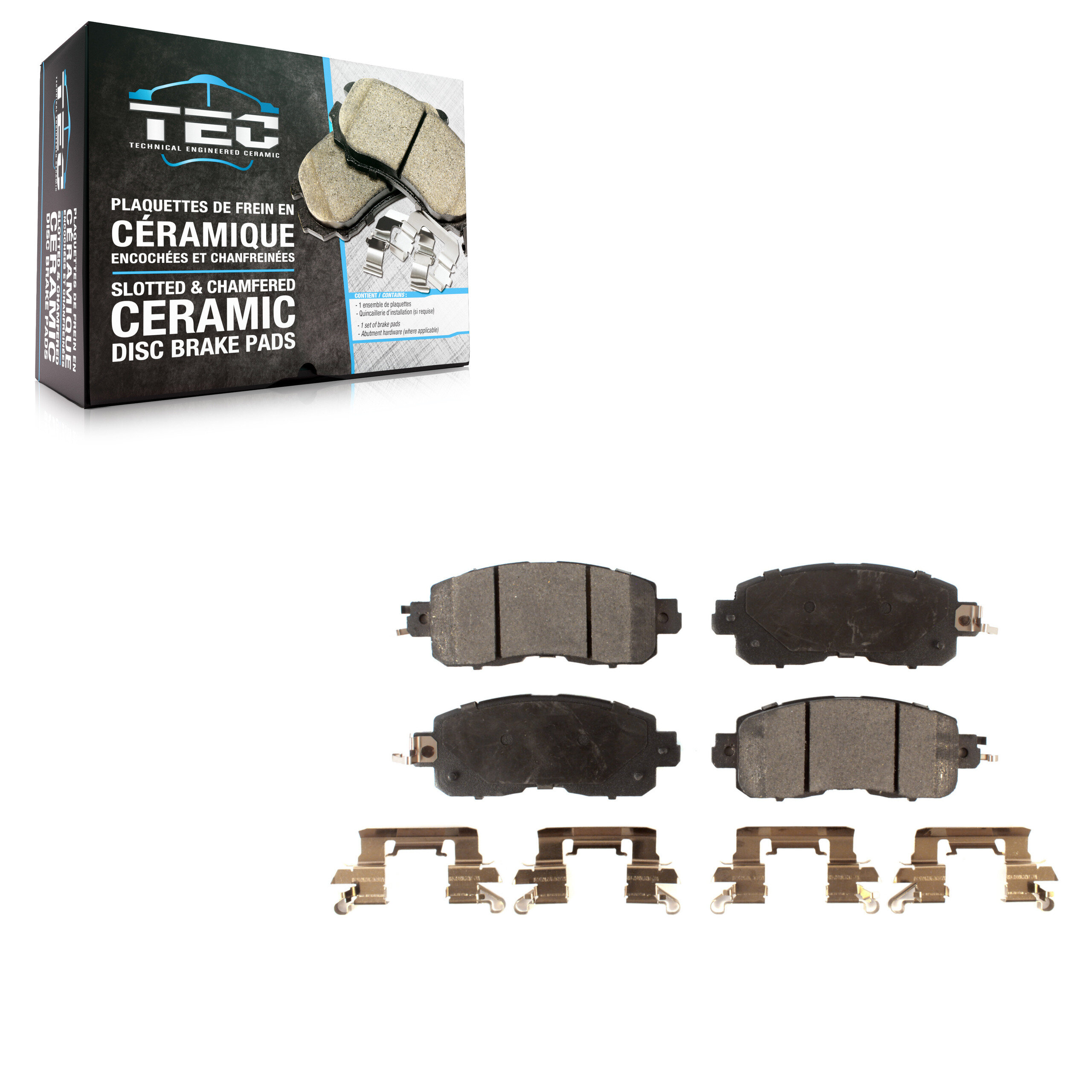 TEC - TEC-1650 - Front Disc Brake Pad