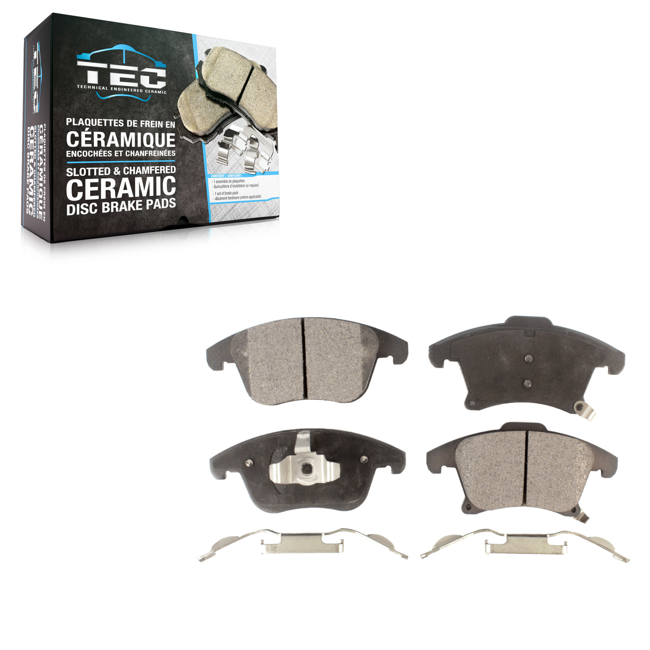 TEC - TEC-1653 - Front Disc Brake Pad