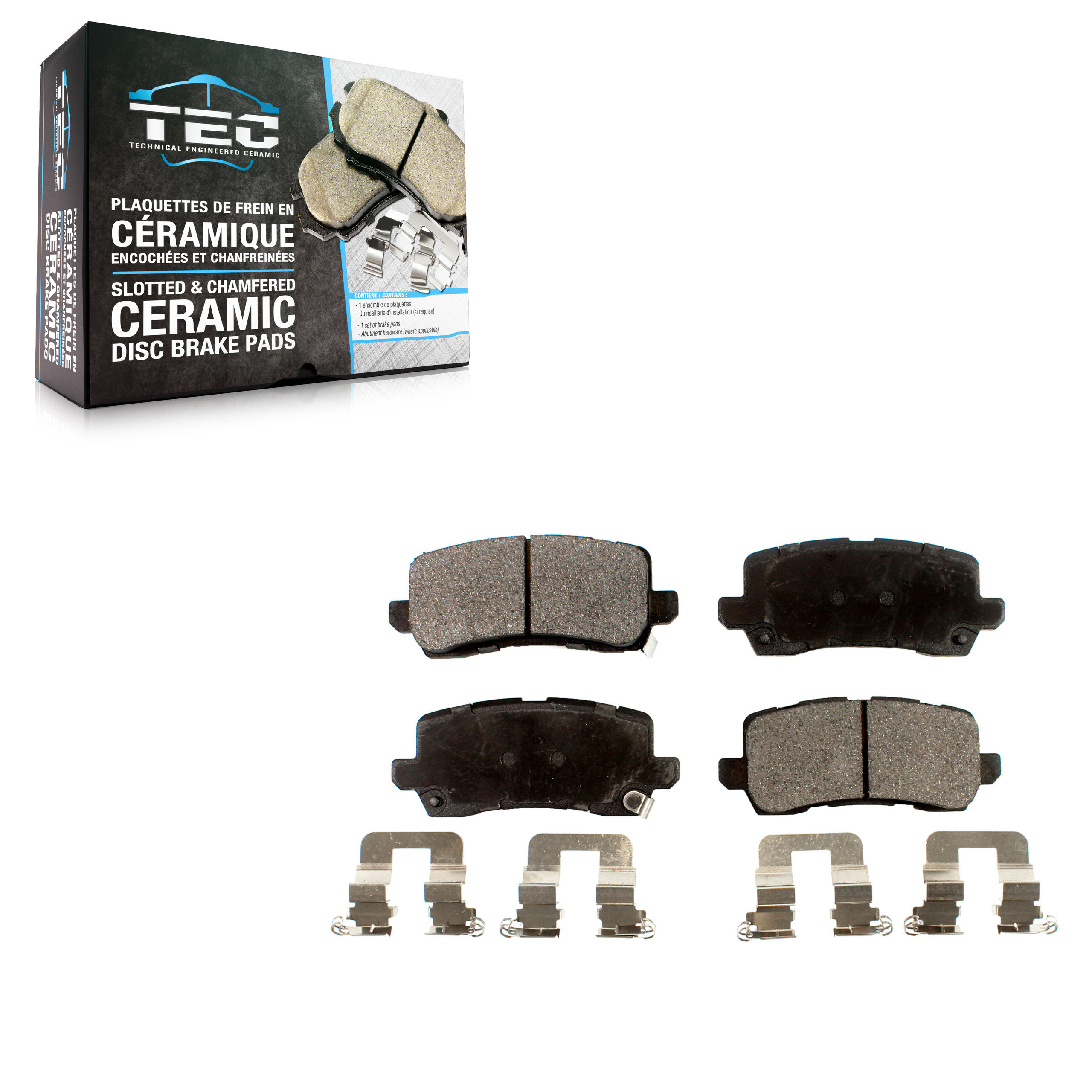 TEC - TEC-1698 - Rear Disc Brake Pad