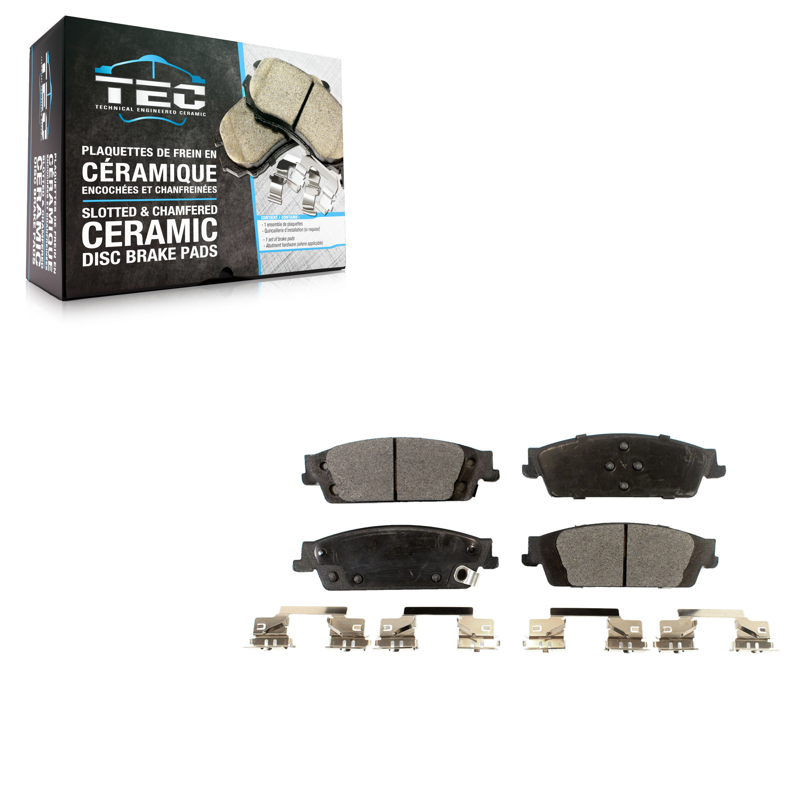 TEC - TEC-1707 - Rear Disc Brake Pad