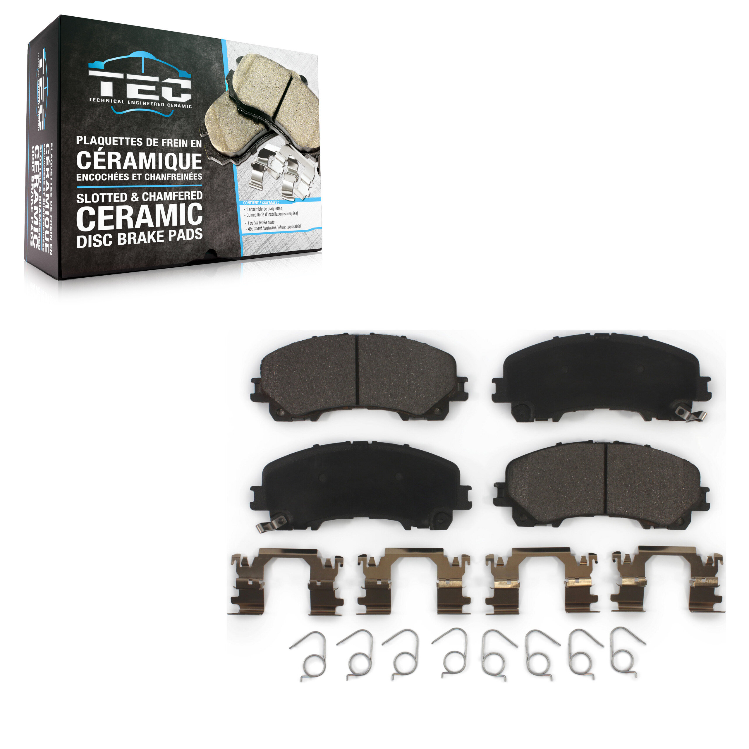 TEC - TEC-1736 - Front Disc Brake Pad