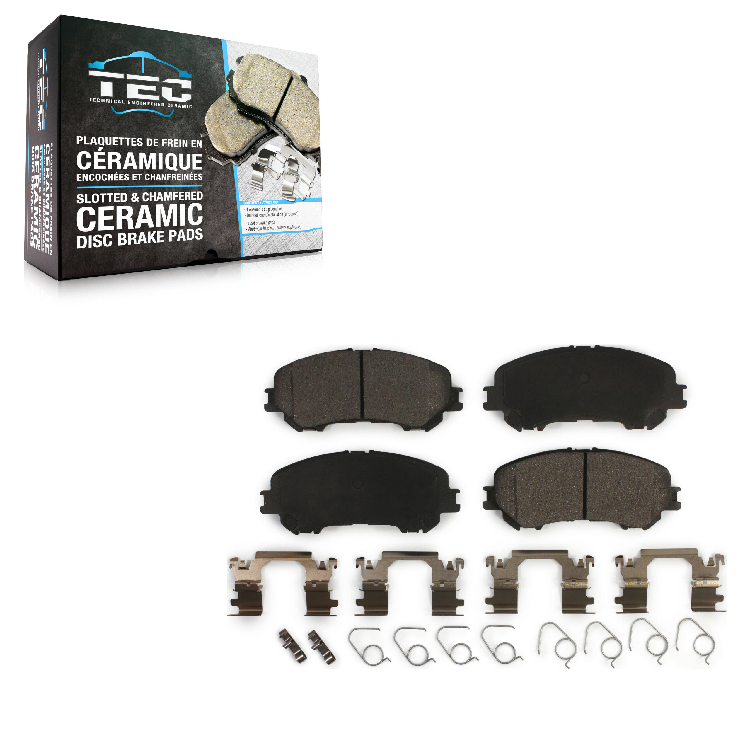 TEC - TEC-1737 - Front Disc Brake Pad