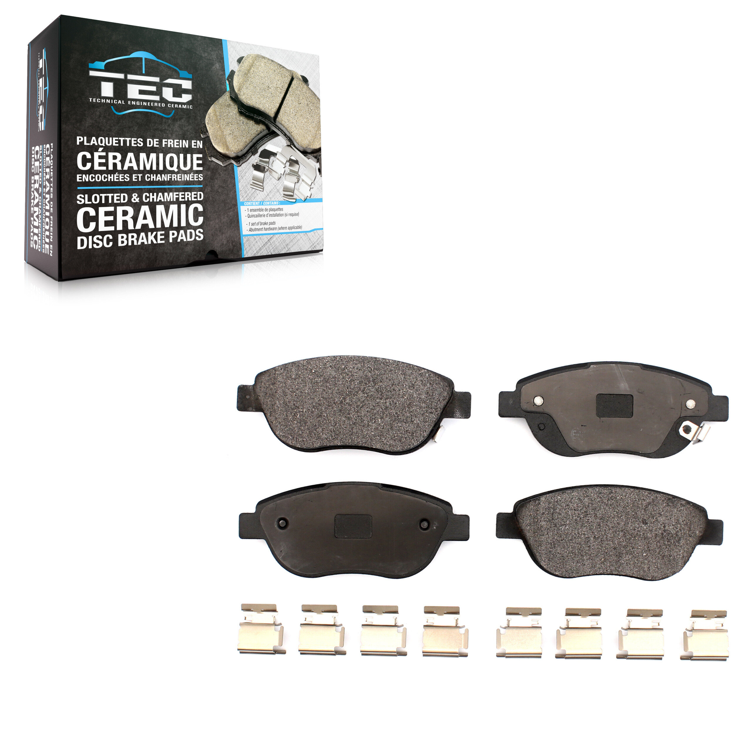 TEC - TEC-1778 - Front Disc Brake Pad