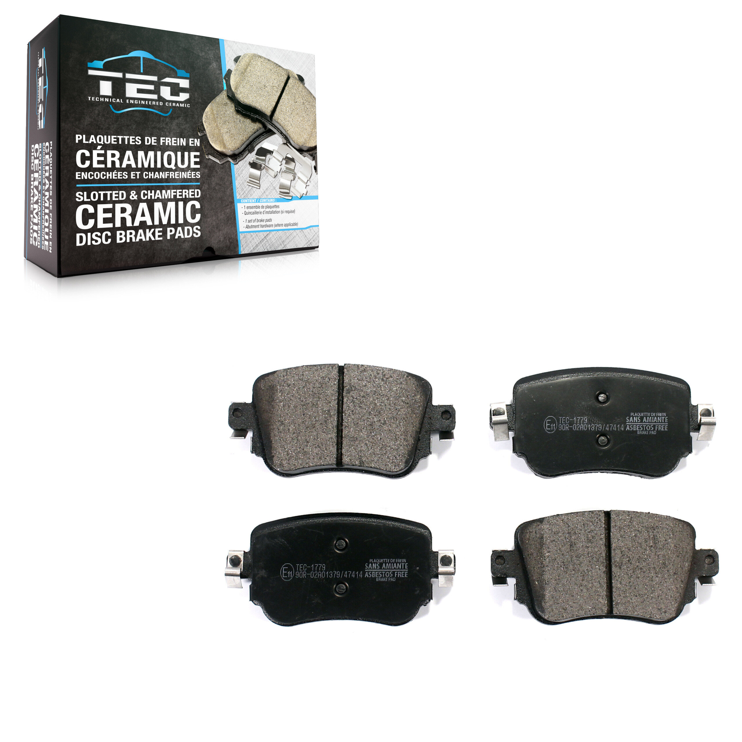 TEC - TEC-1779 - Rear Disc Brake Pad