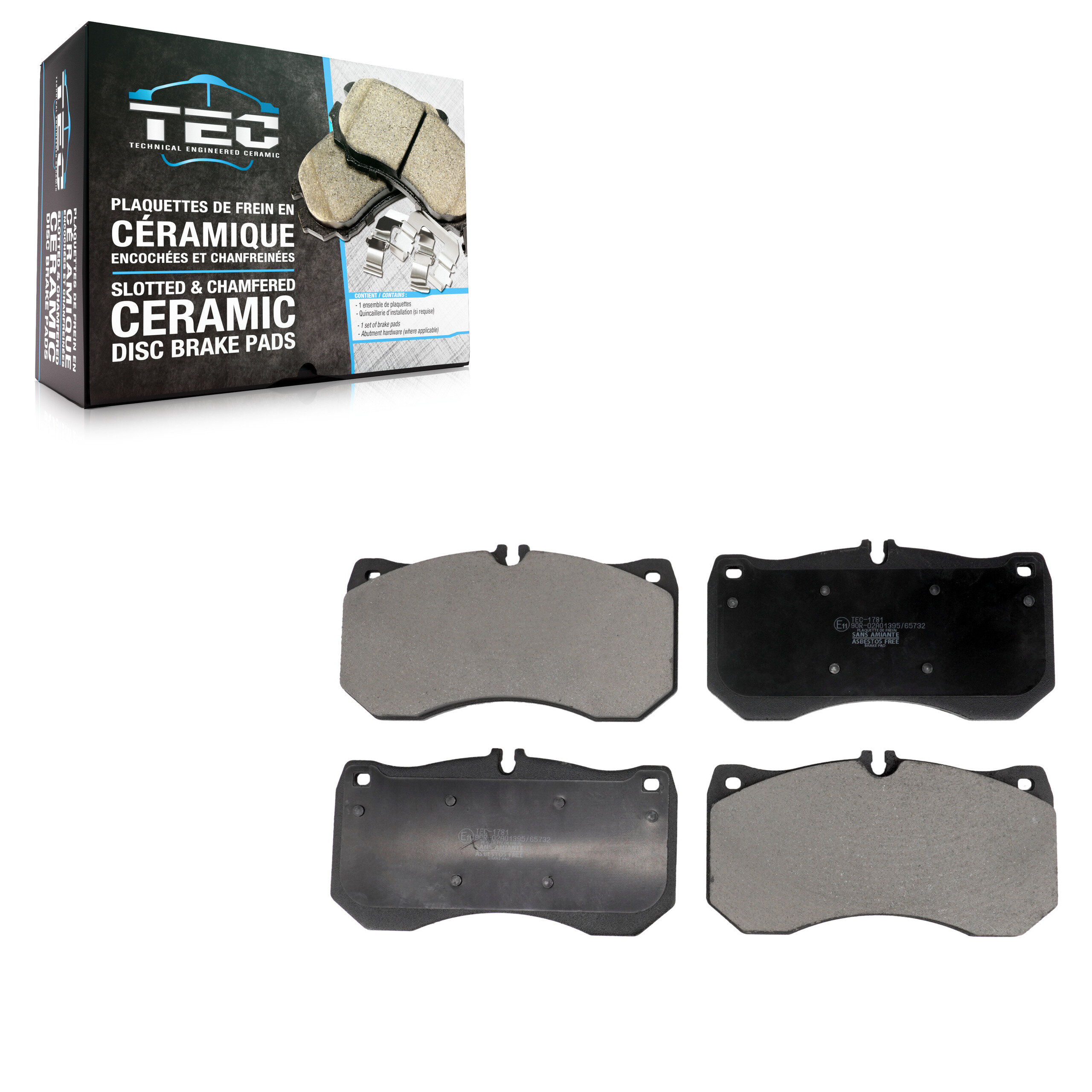 TEC - TEC-1781 - Front Disc Brake Pad
