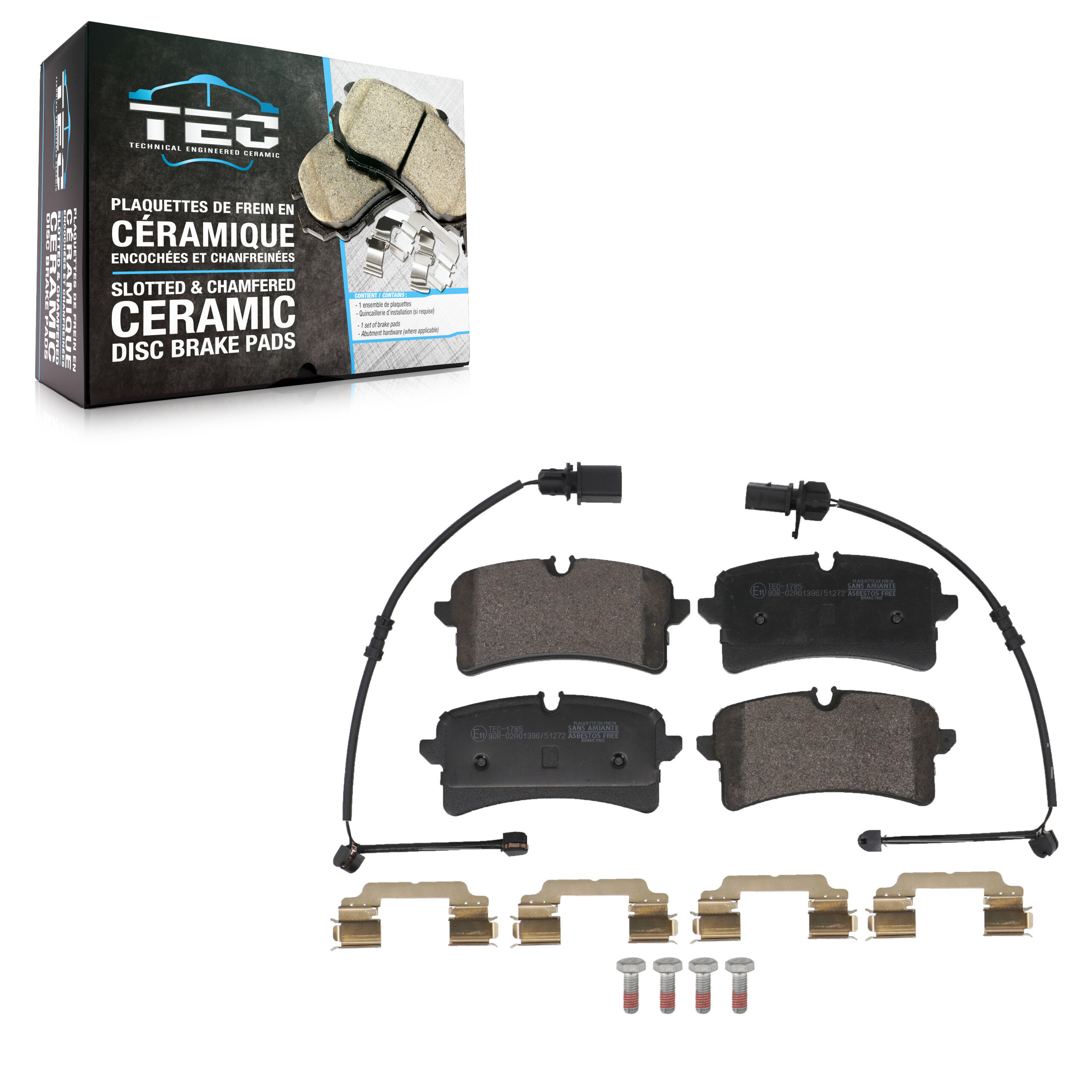 TEC - TEC-1785 - Rear Disc Brake Pad