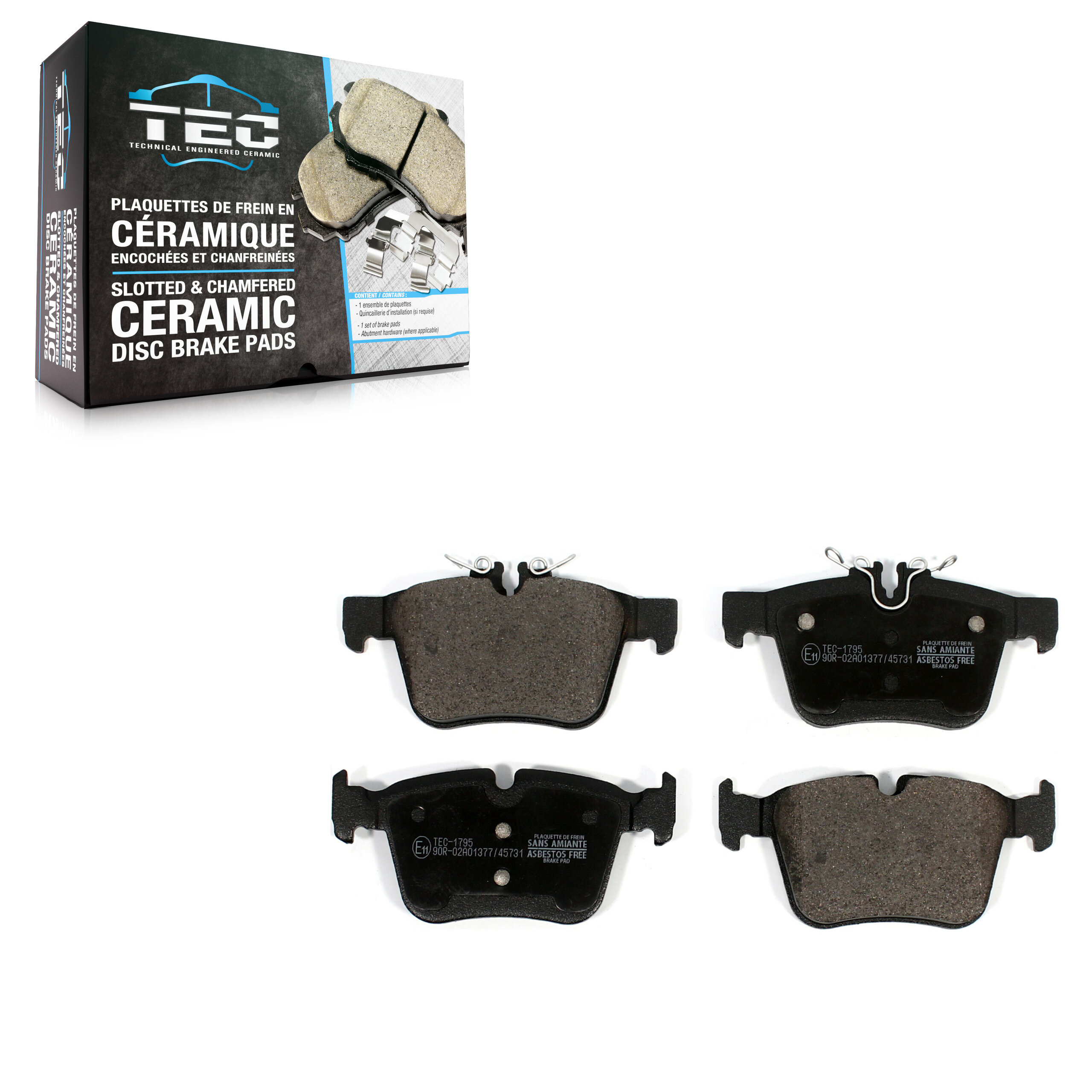 TEC - TEC-1795 - Rear Disc Brake Pad