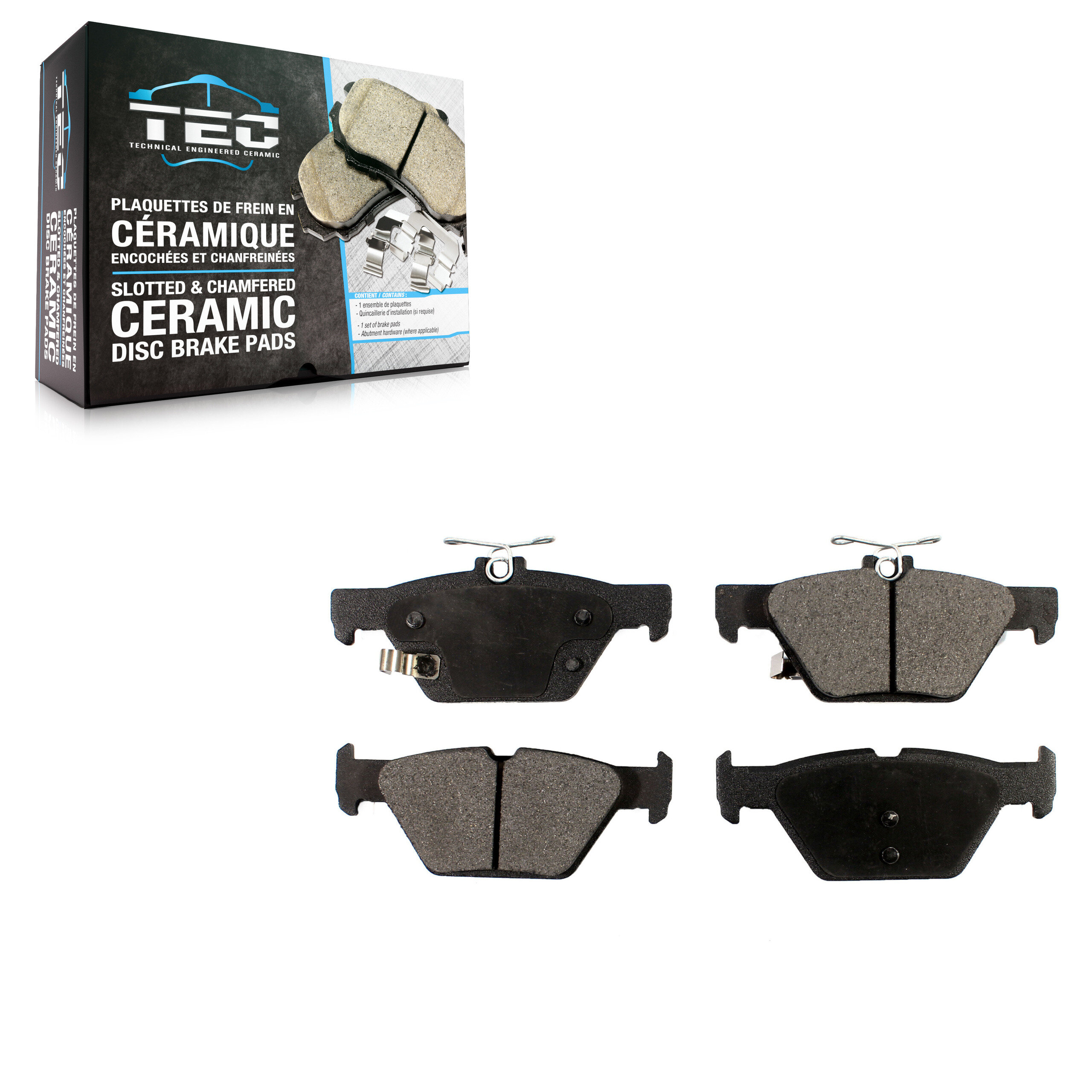 TEC - TEC-1808 - Rear Disc Brake Pad