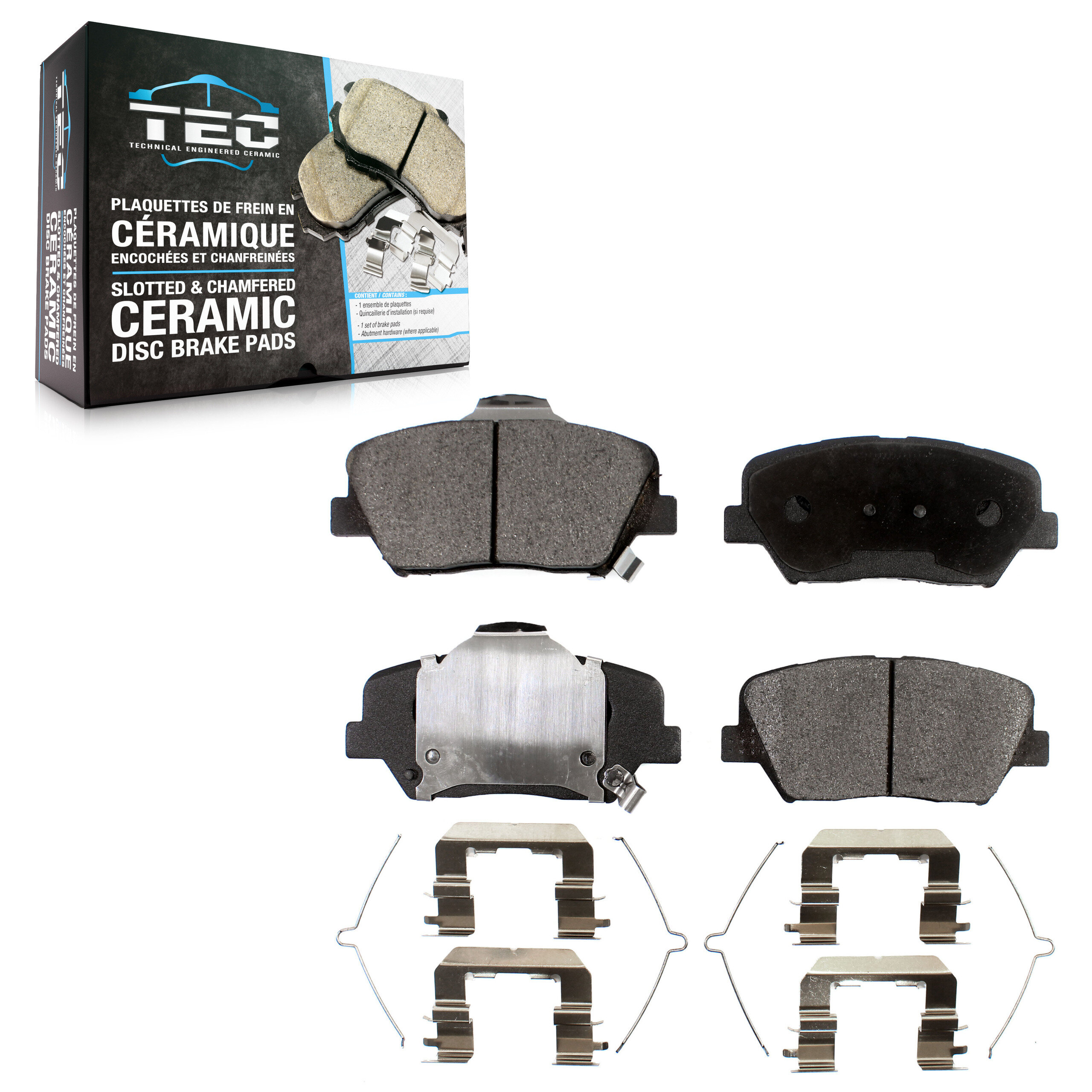TEC - TEC-1815 - Front Disc Brake Pad