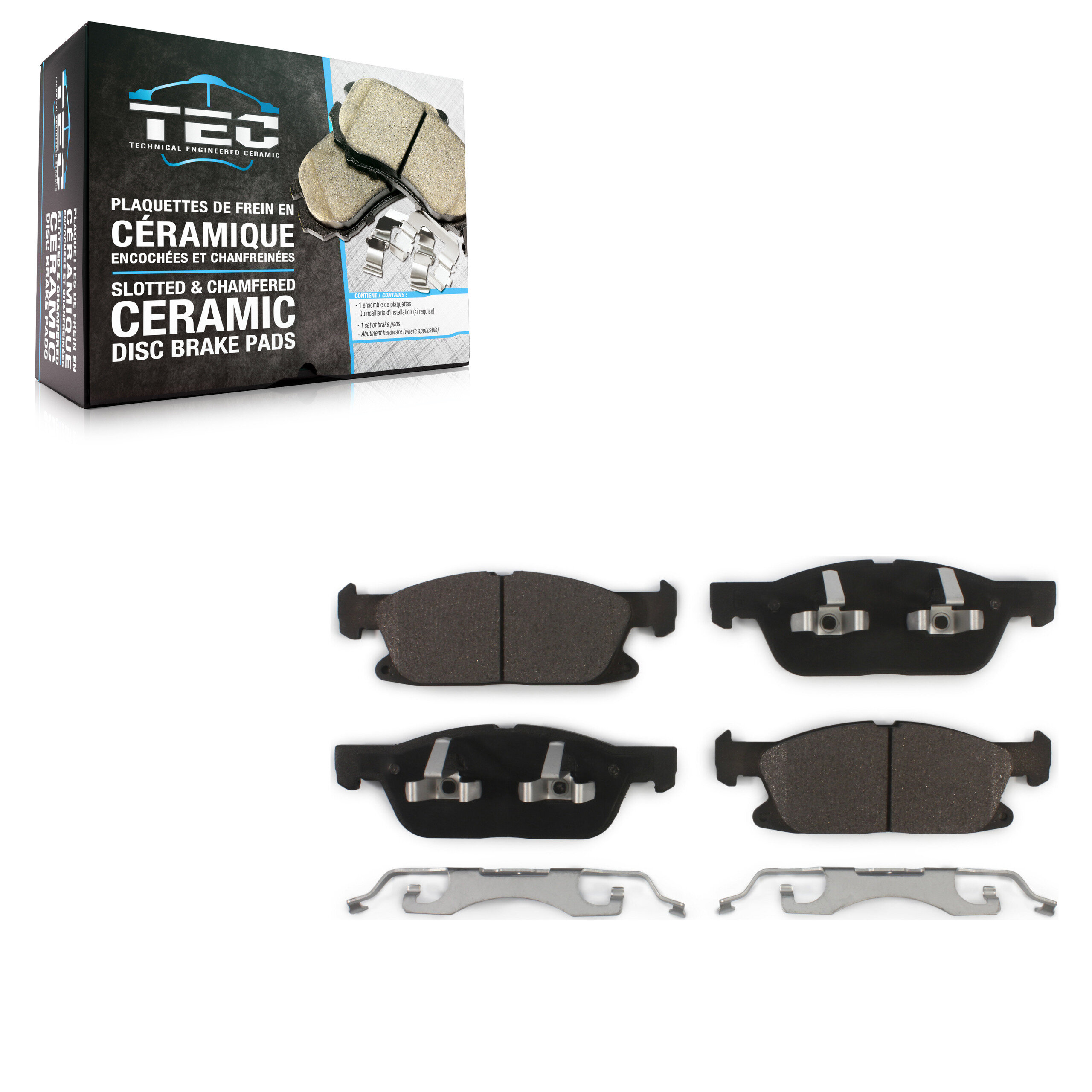 TEC - TEC-1818 - Front Disc Brake Pad