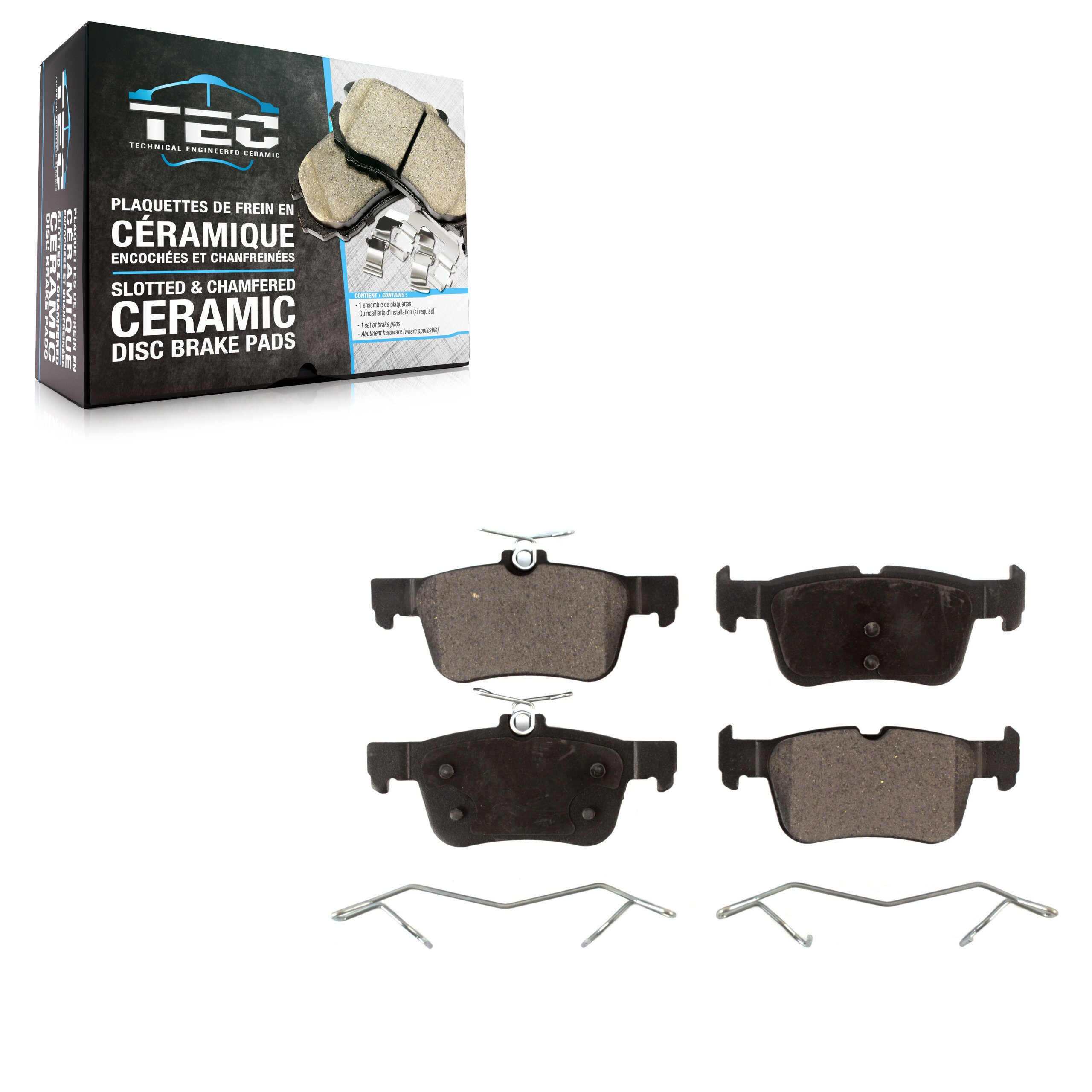 TEC - TEC-1833 - Rear Disc Brake Pad