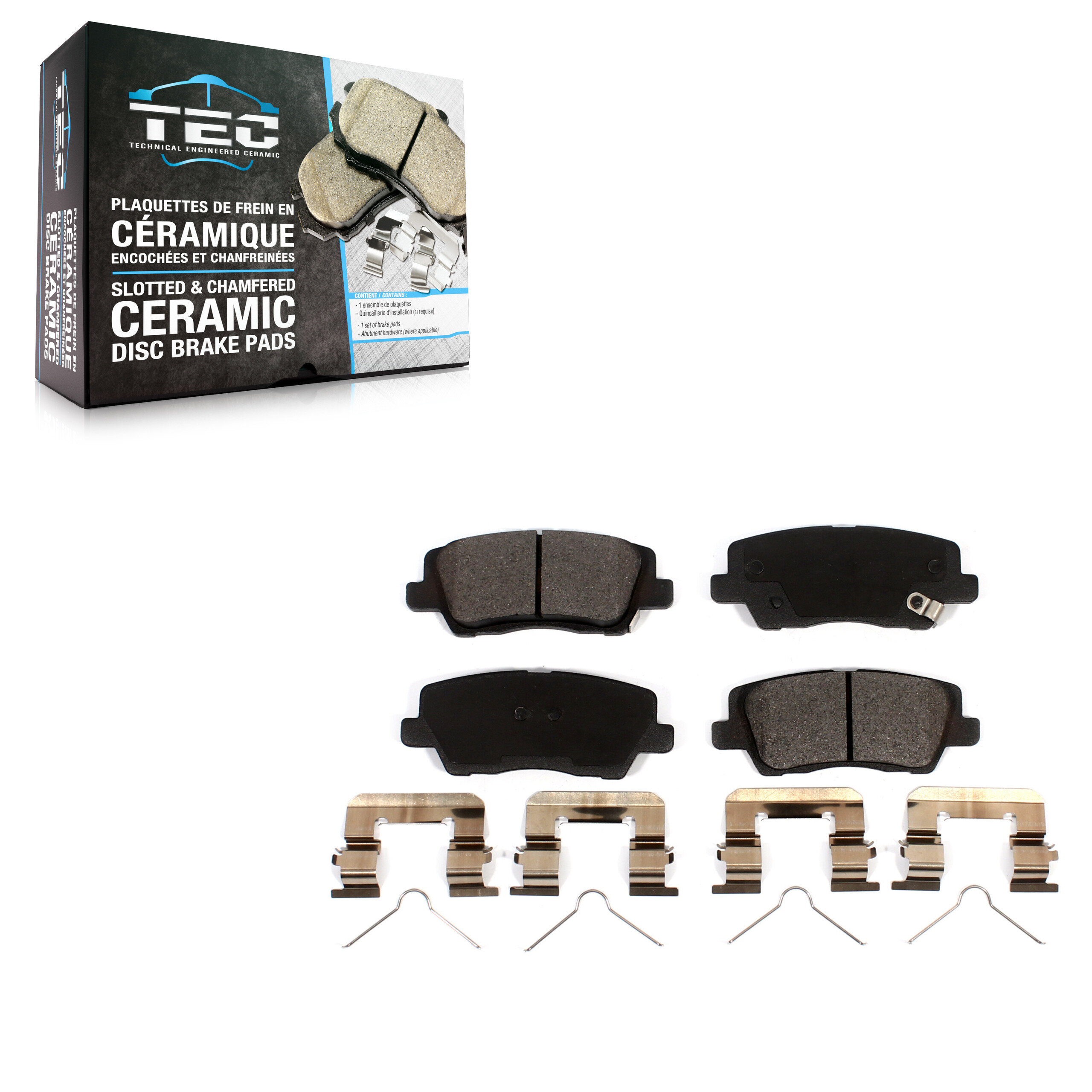 TEC - TEC-1839 - Rear Disc Brake Pad