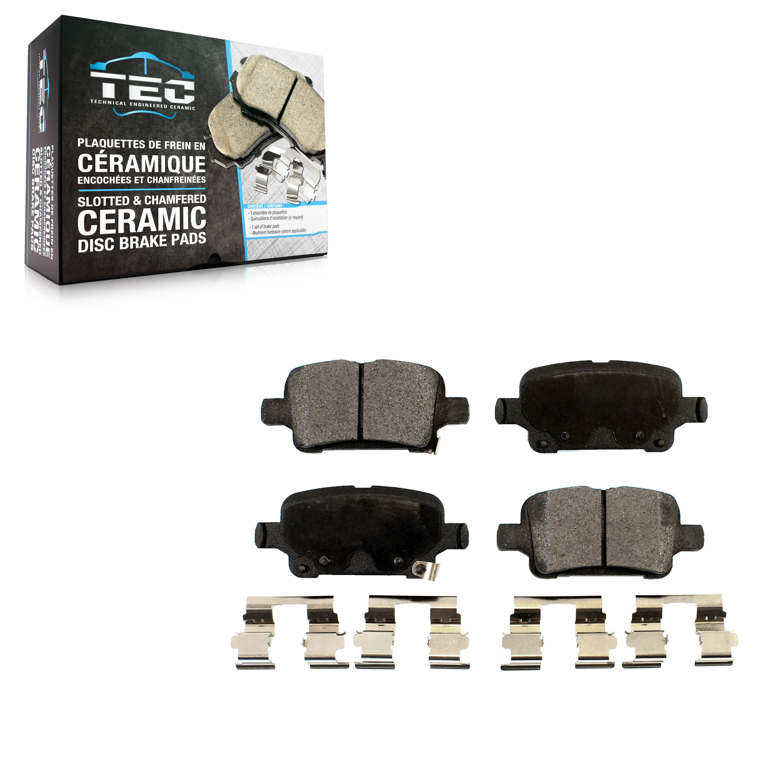 TEC - TEC-1857 - Rear Disc Brake Pad