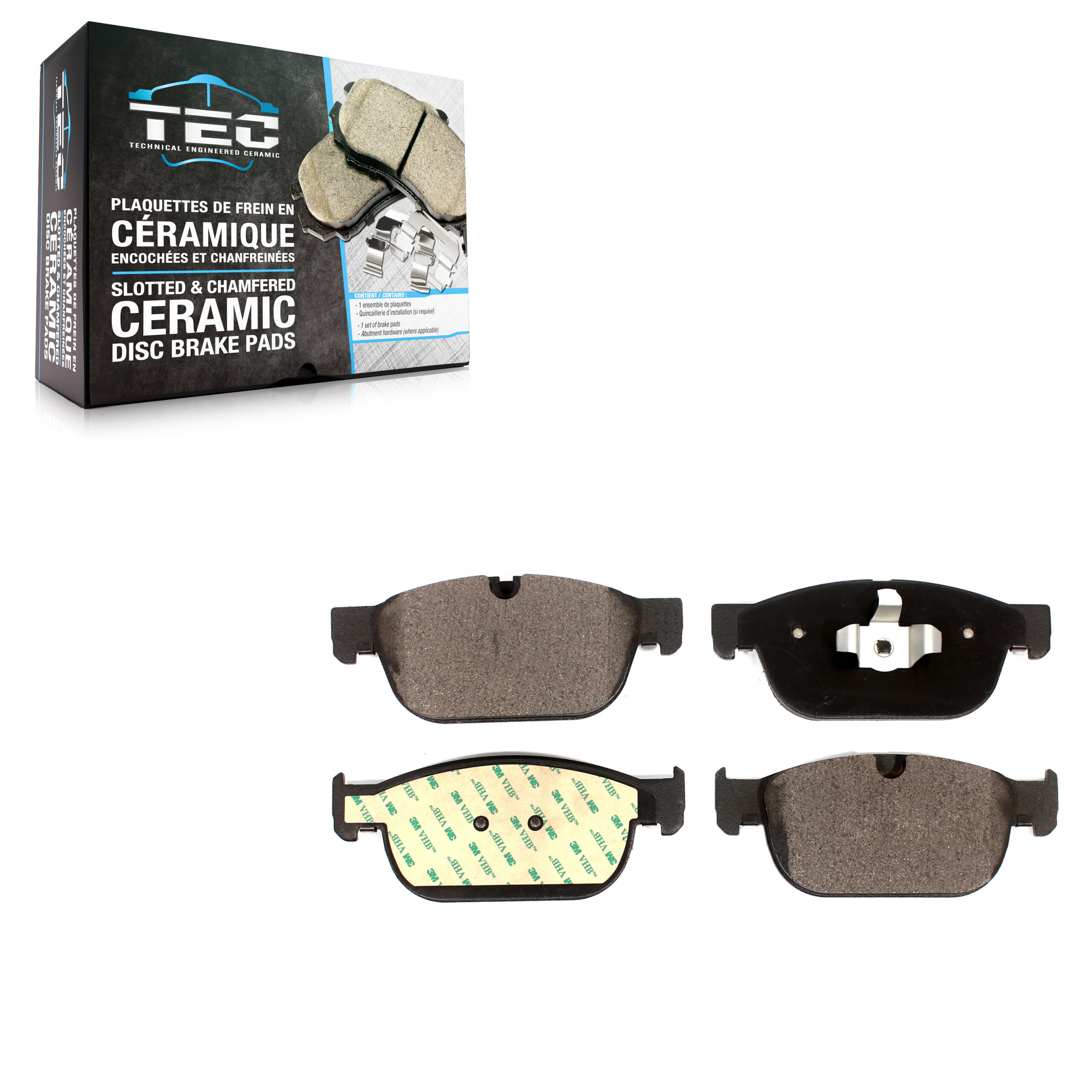 TEC - TEC-1865 - Front Disc Brake Pad