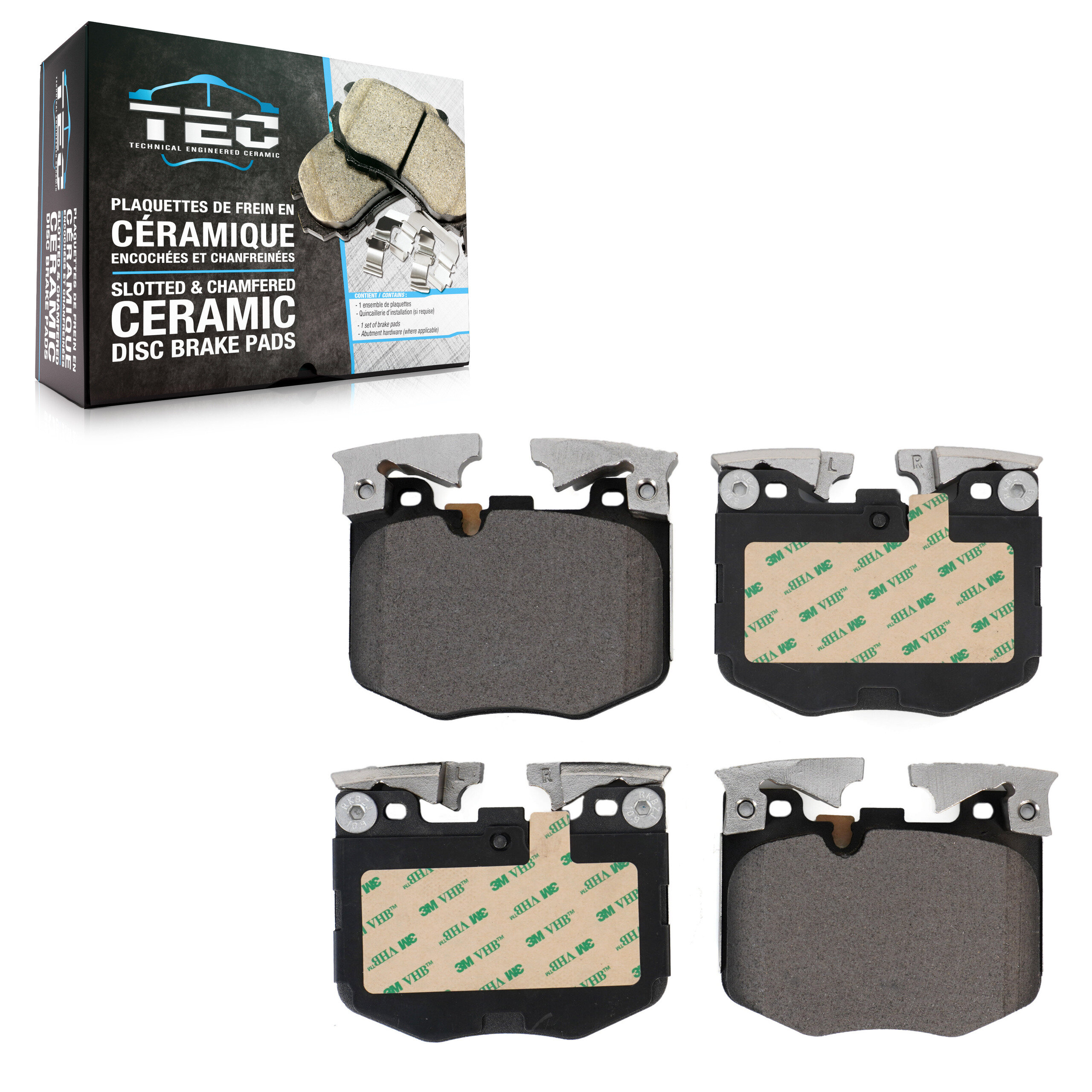 TEC - TEC-1867 - Front Disc Brake Pad