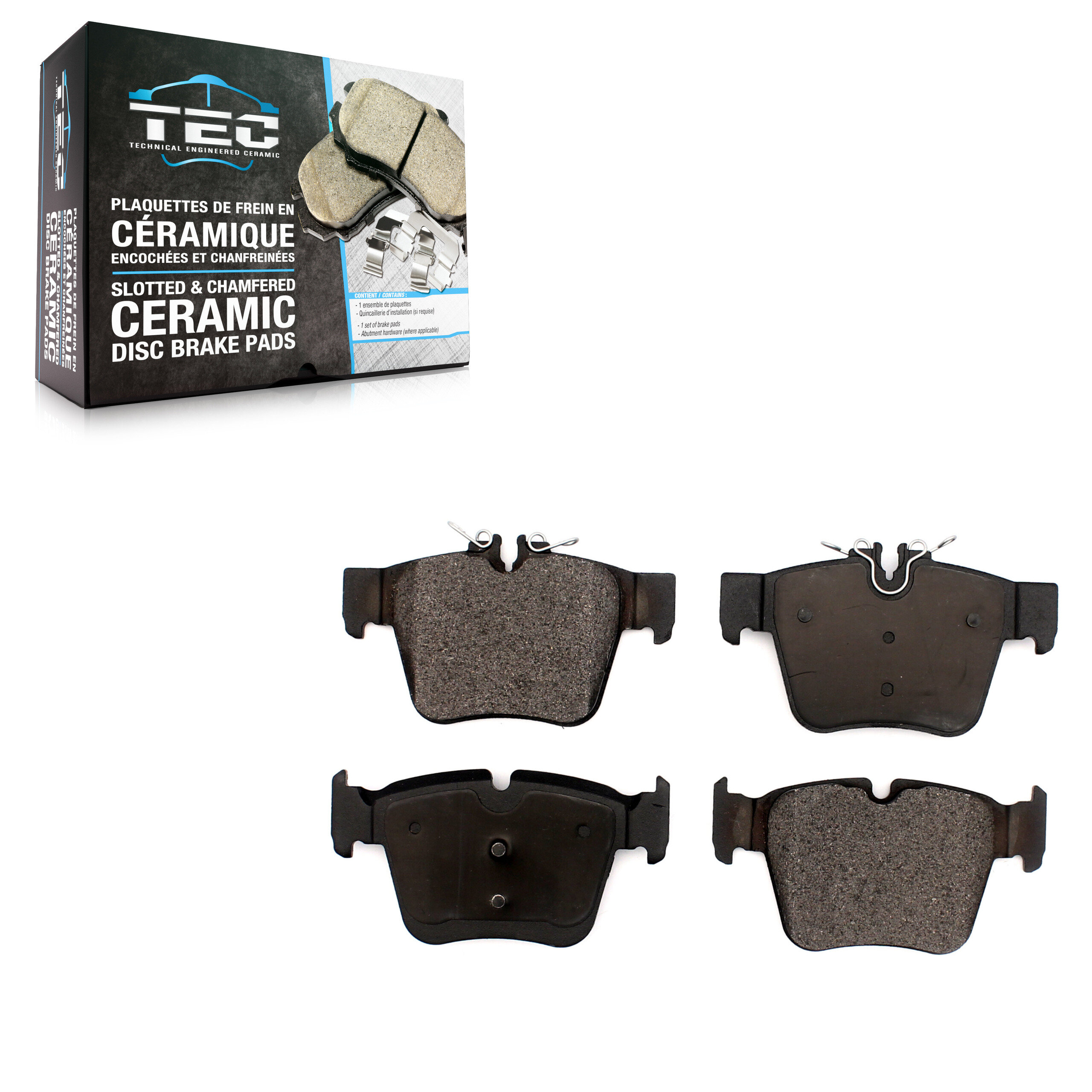 TEC - TEC-1872 - Rear Disc Brake Pad