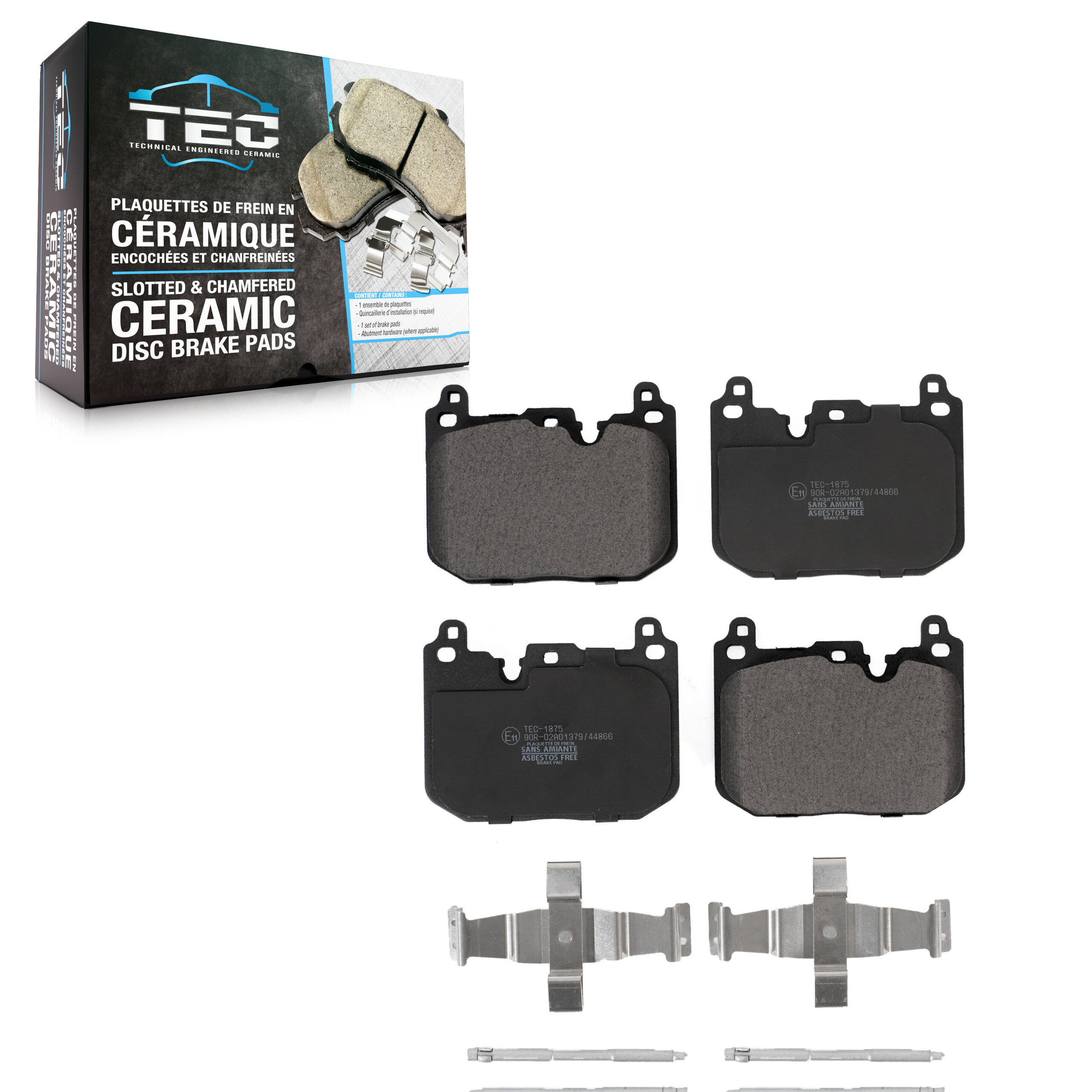 TEC - TEC-1875 - Front Disc Brake Pad