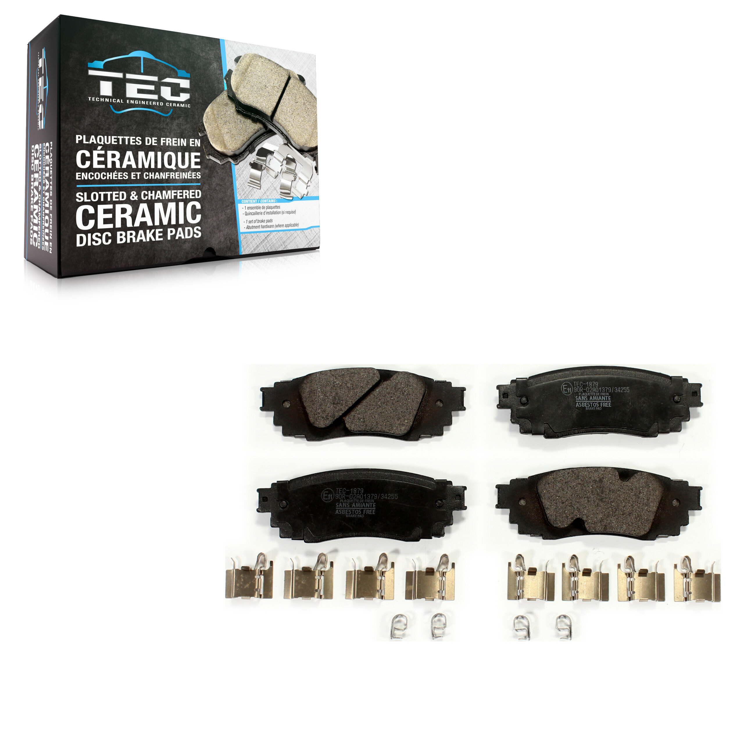 TEC - TEC-1879 - Rear Disc Brake Pad