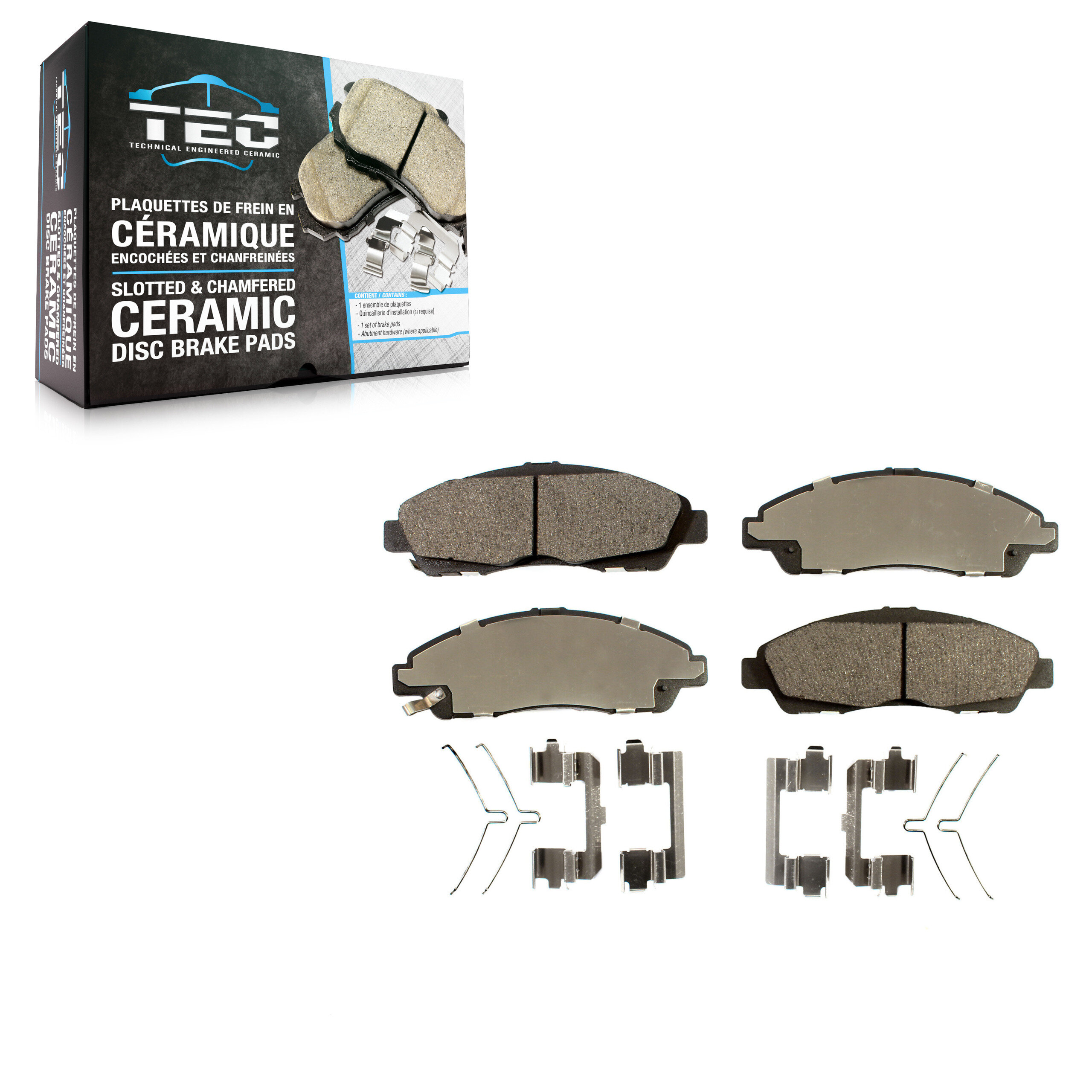 TEC - TEC-1896 - Front Disc Brake Pad