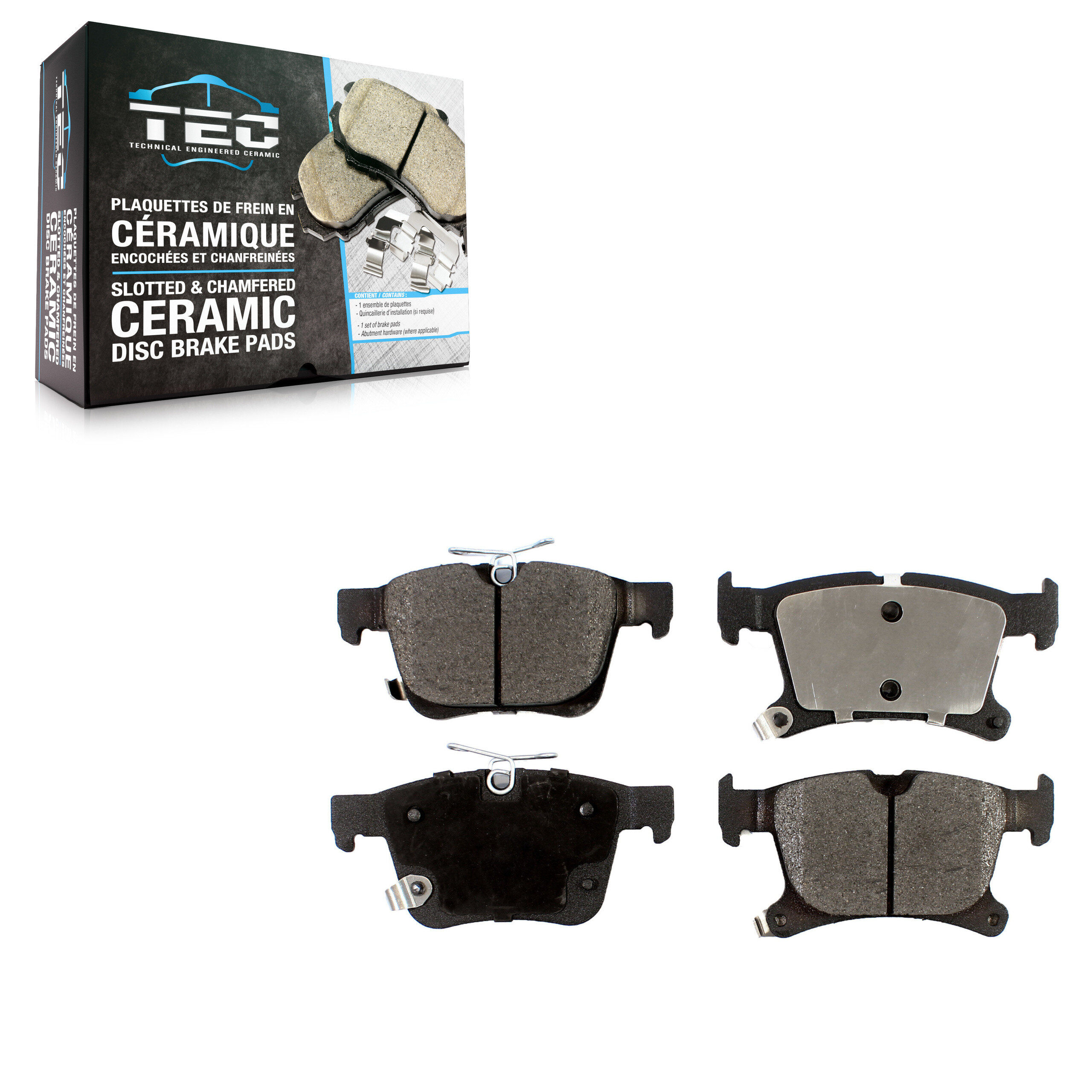 TEC - TEC-1901 - Rear Disc Brake Pad